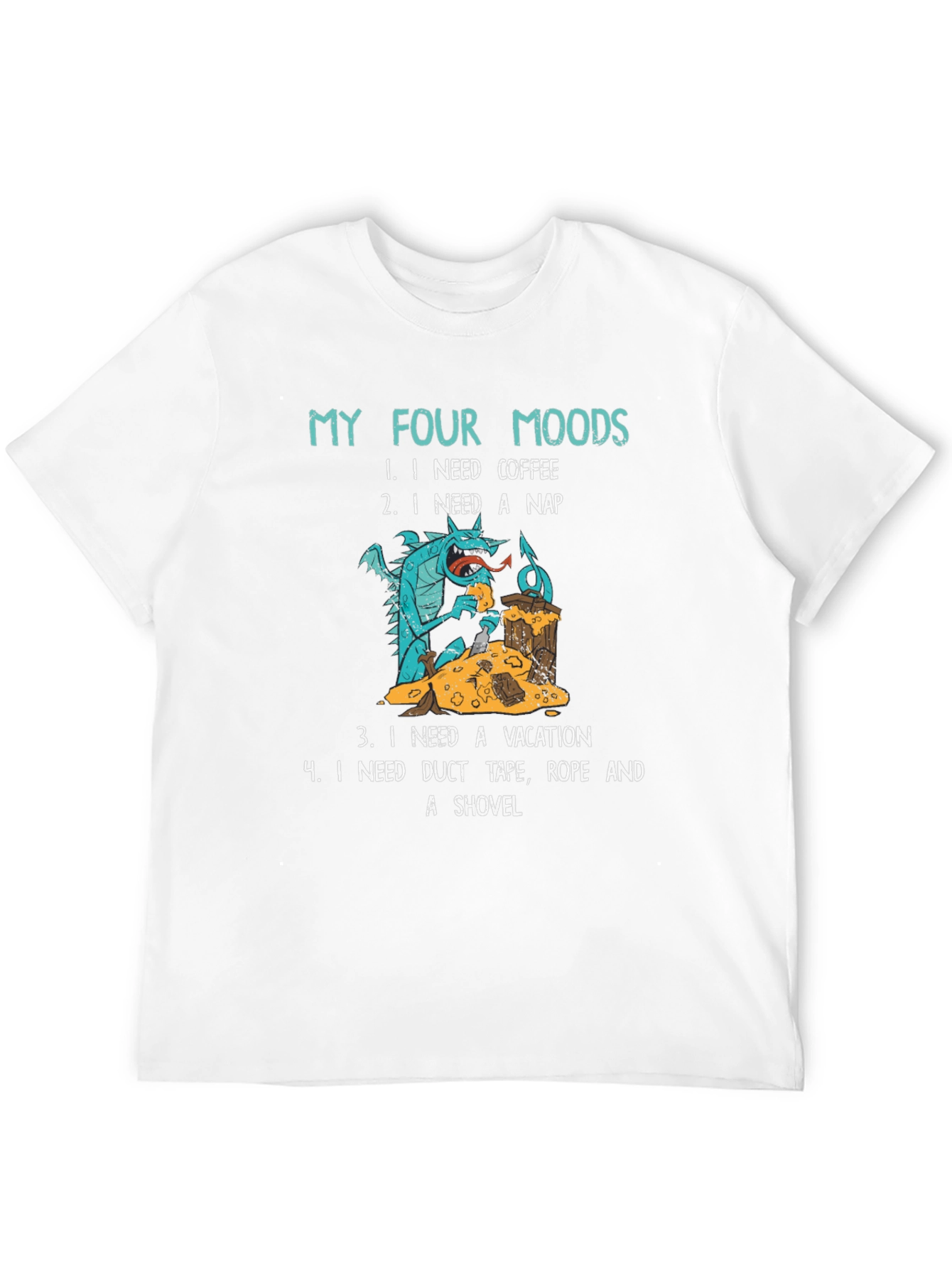 Camiseta Hombre Mis Cuatro Estados de Ánimo
