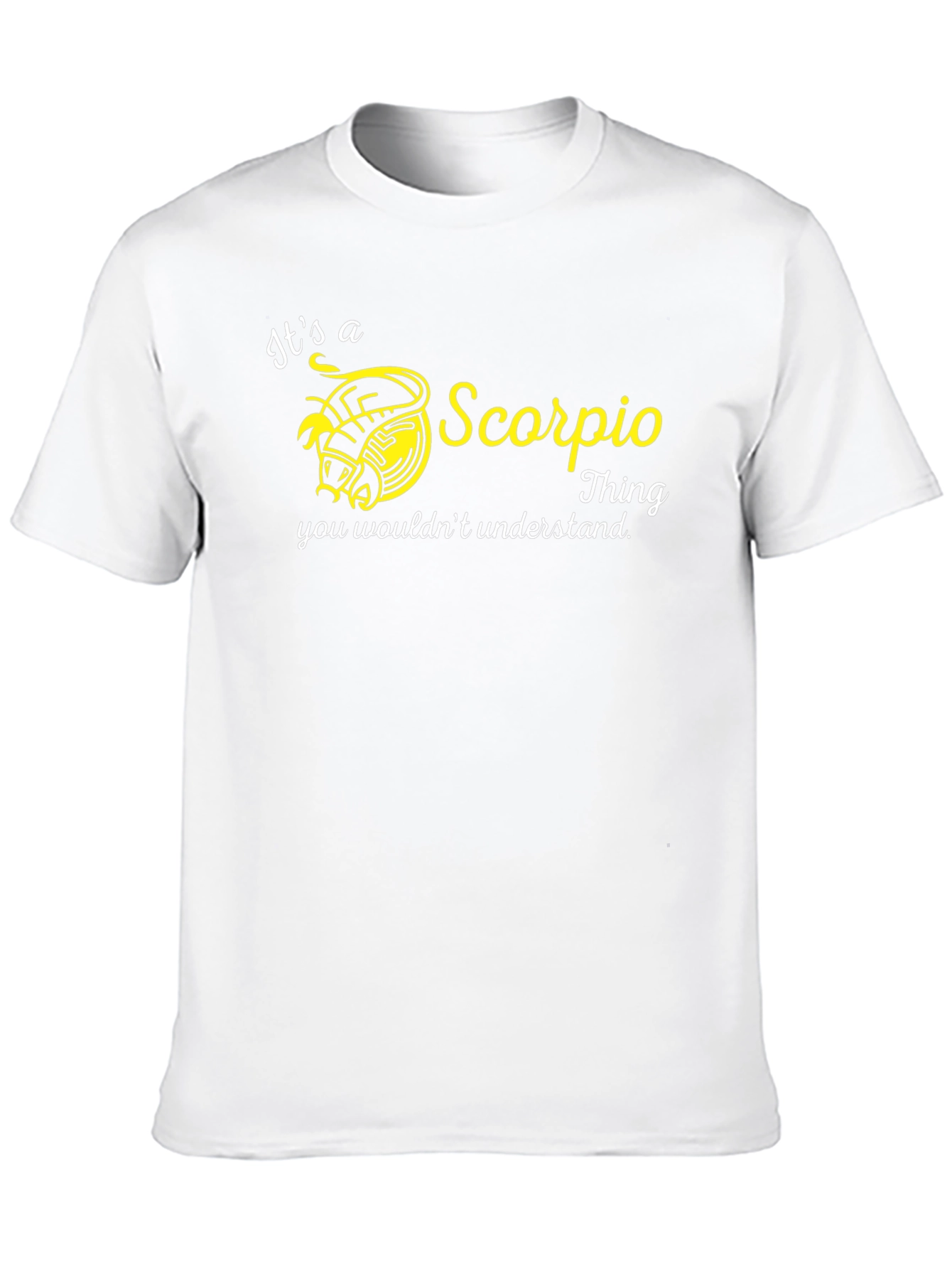 Camiseta Negra Scorpio Thing