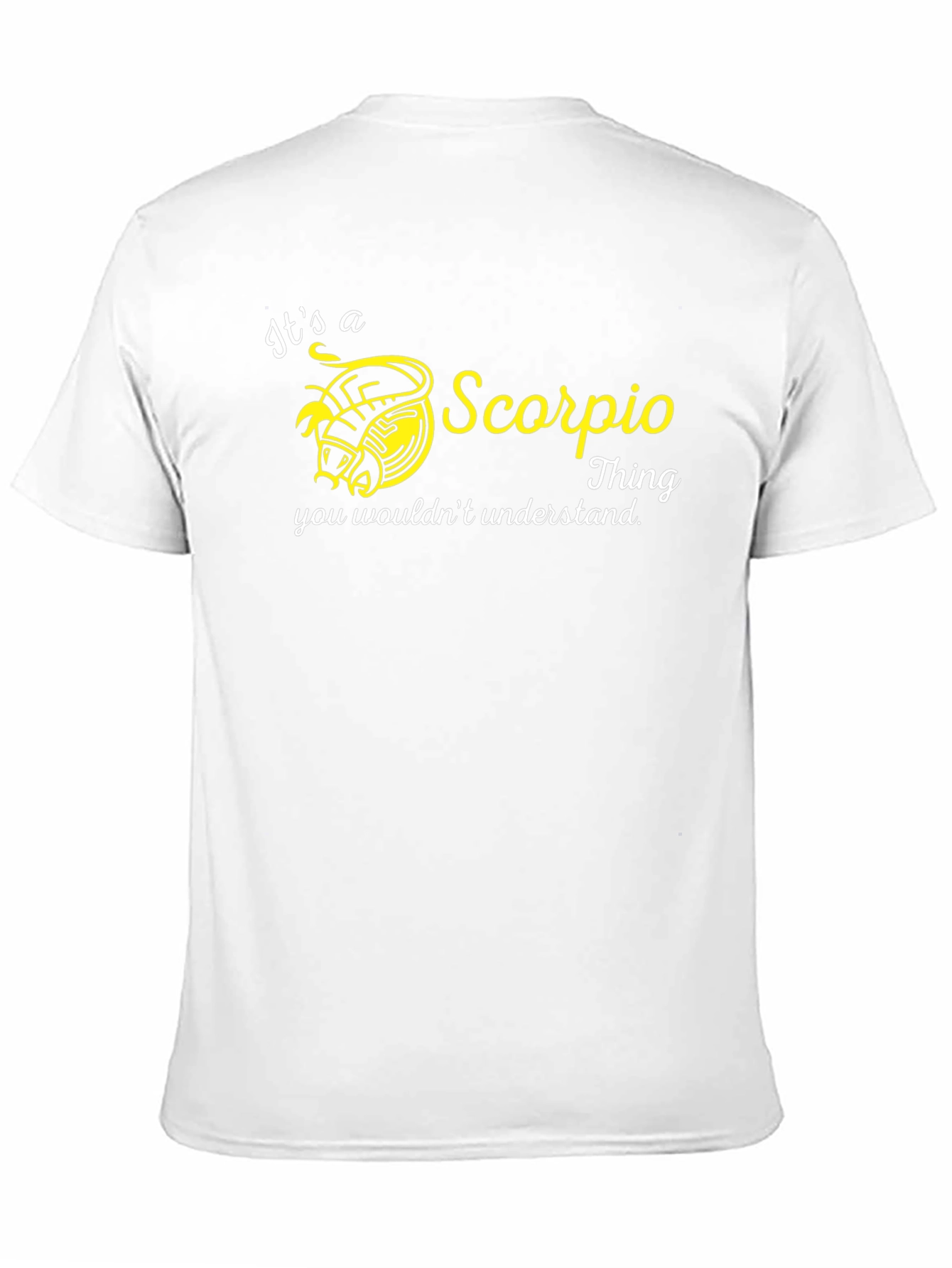 Camiseta Negra Scorpio Thing