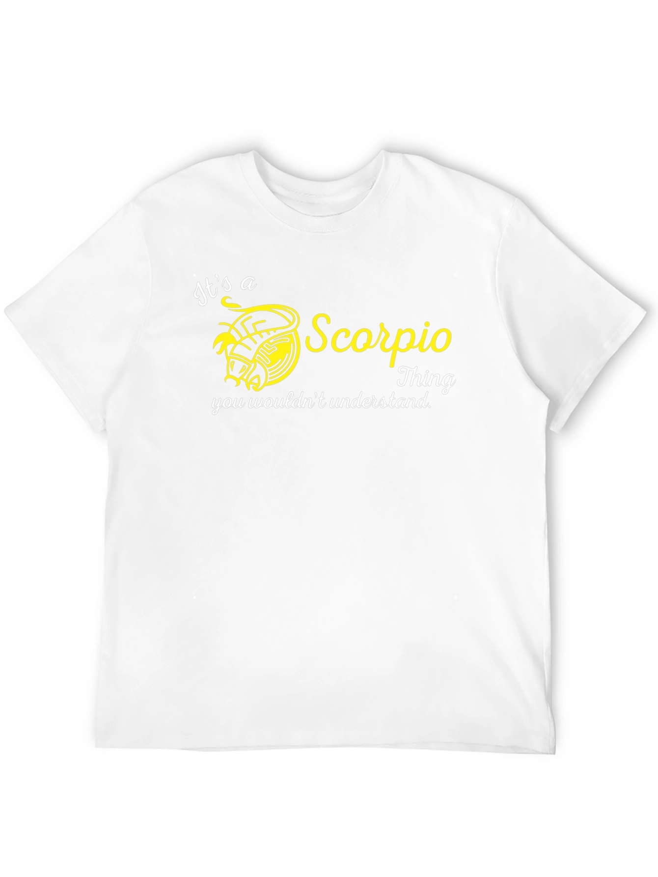 Camiseta Negra Scorpio Thing