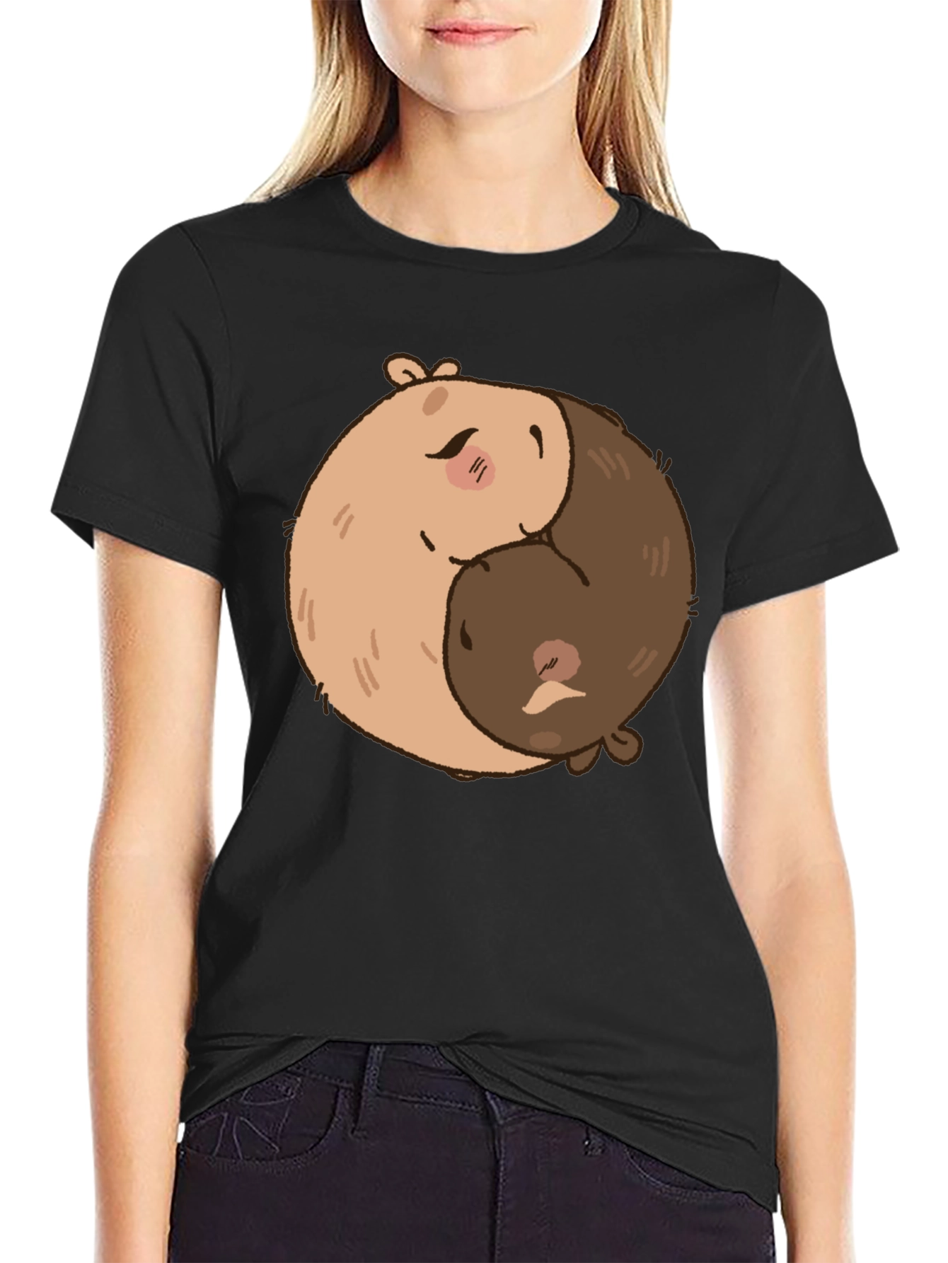 Camiseta Yin Yang Capibaras