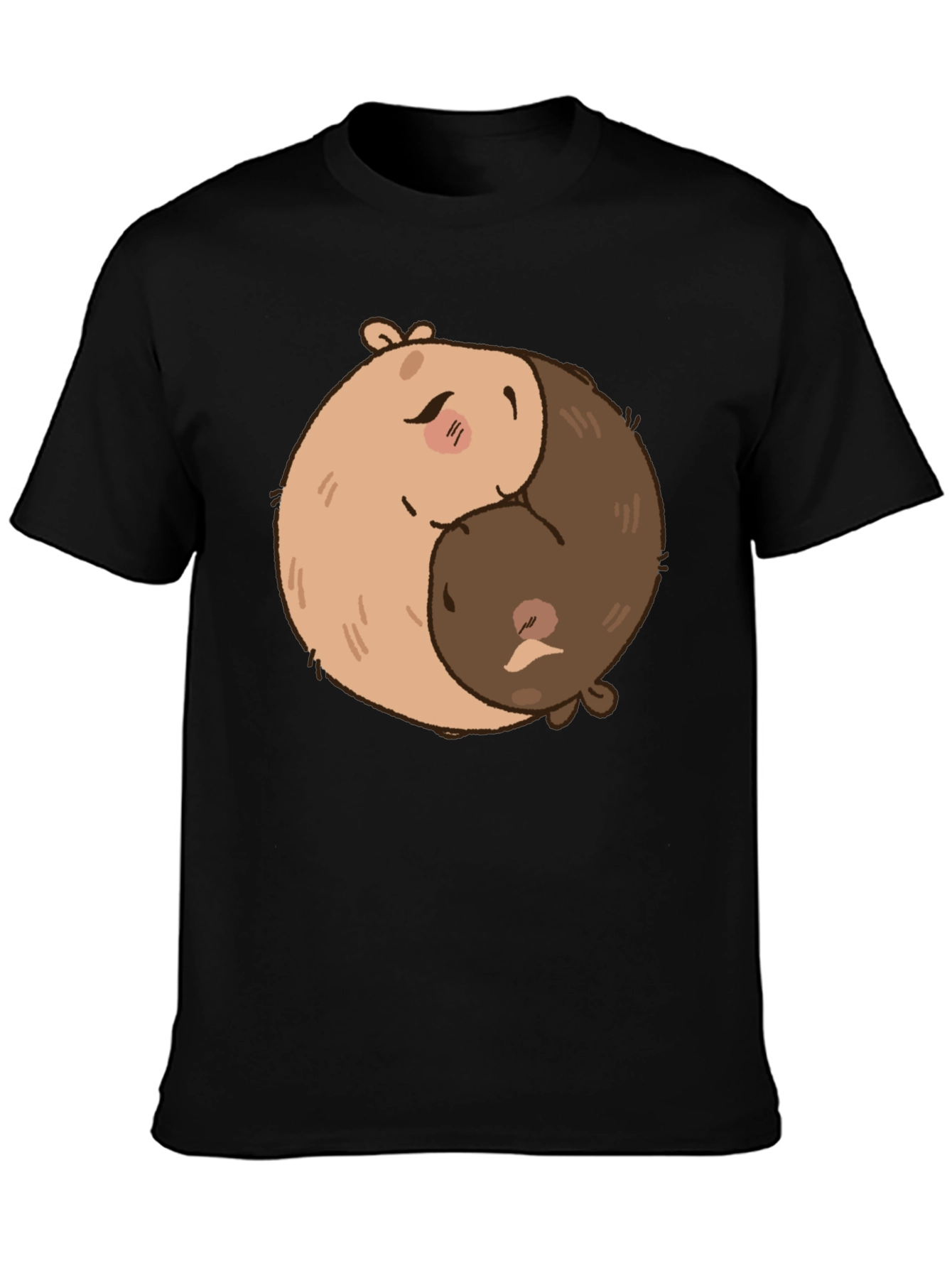 Camiseta Yin Yang Capibaras