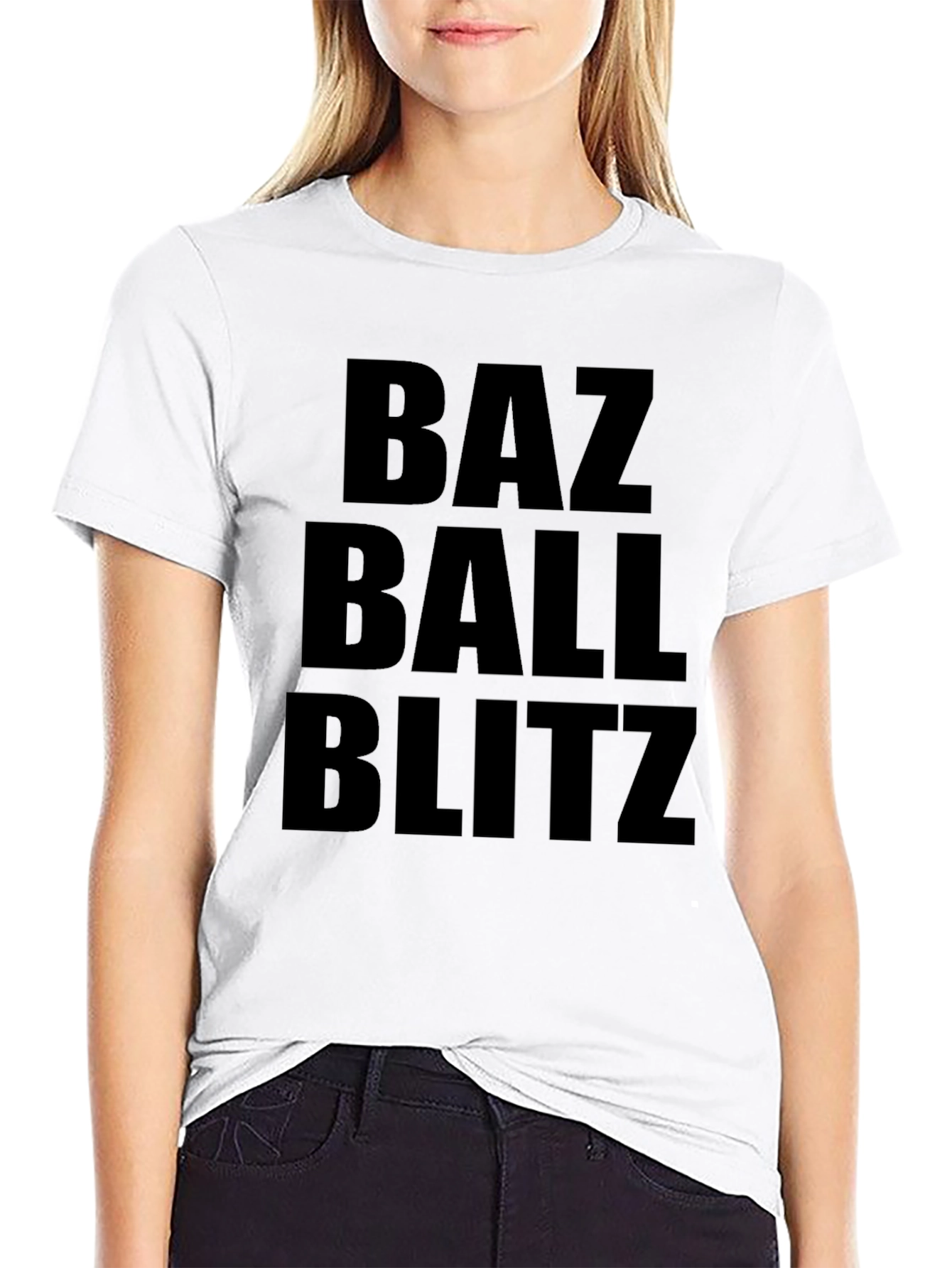 Camiseta Negra Baz Ball Blitz para Hombre