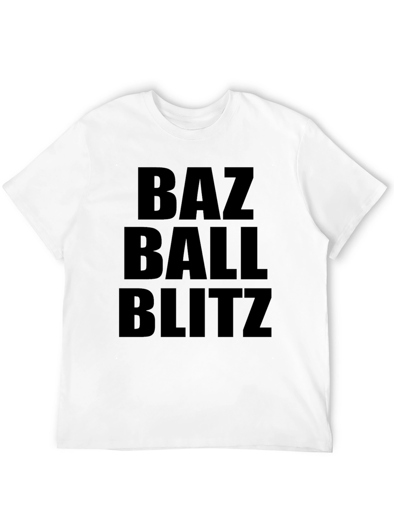 Camiseta Negra Baz Ball Blitz para Hombre