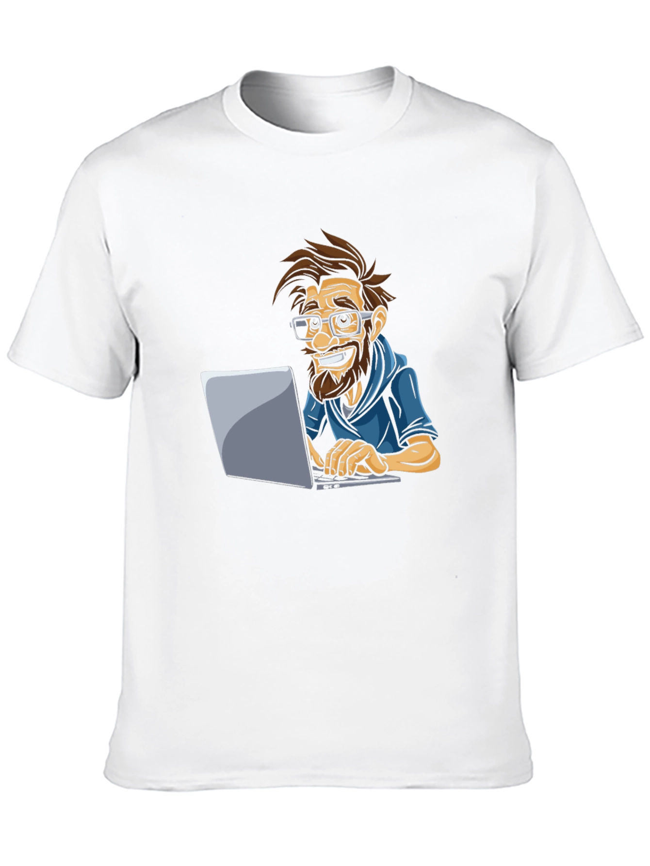Camiseta Negra Hombre: Diseño Original Programador