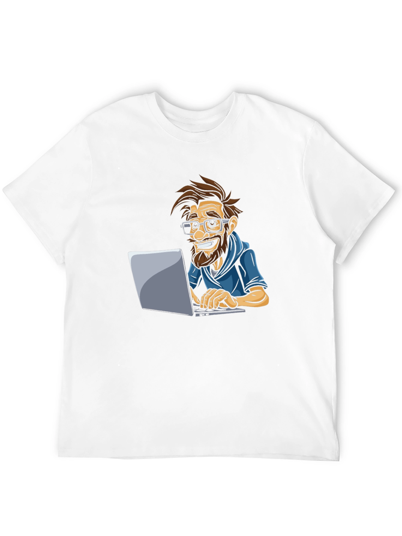 Camiseta Negra Hombre: Diseño Original Programador