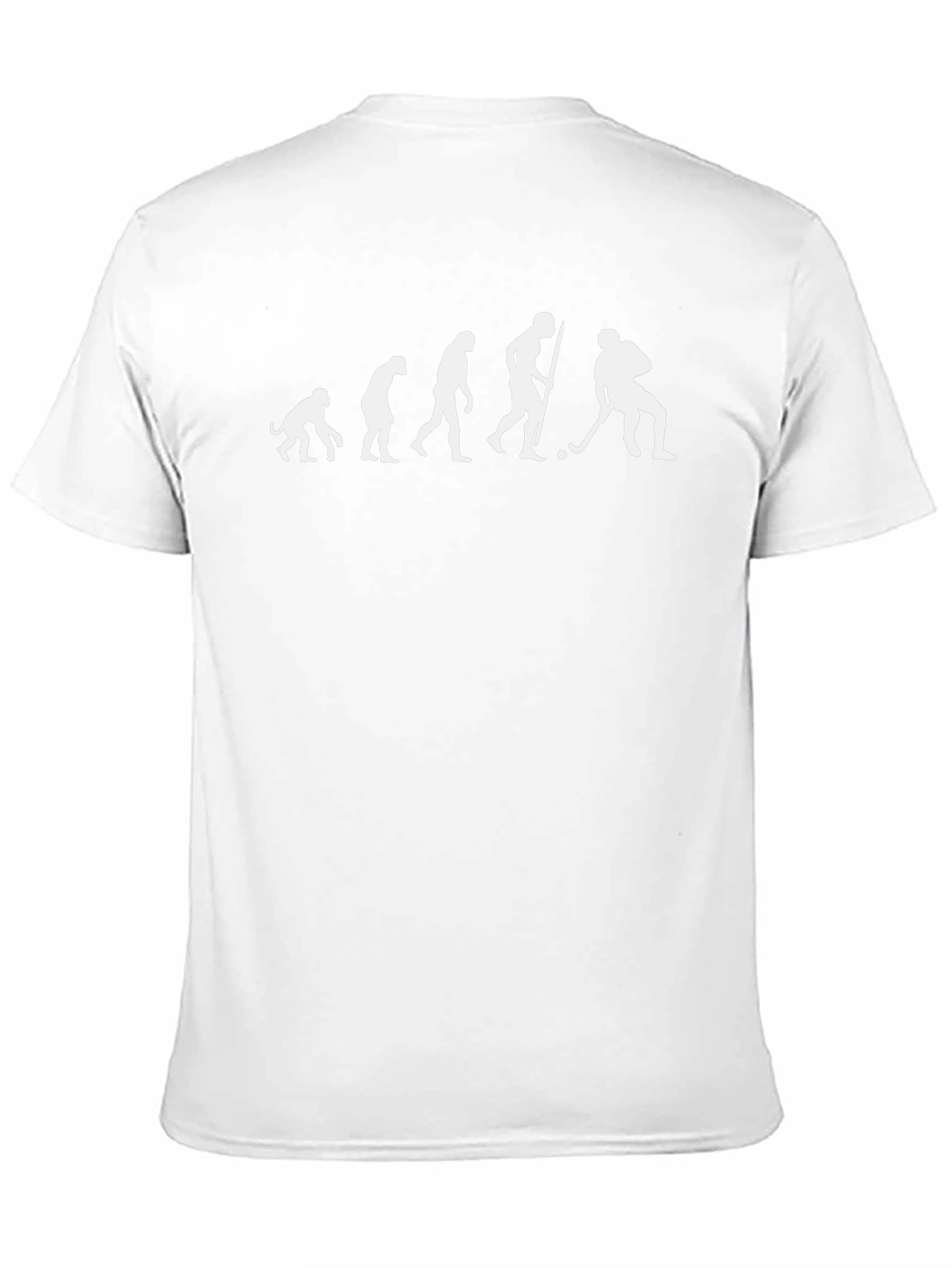 Camiseta Negra Evolución del Hockey