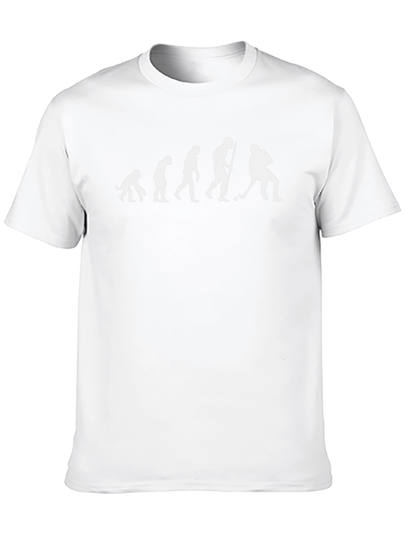 Camiseta Negra Evolución del Hockey