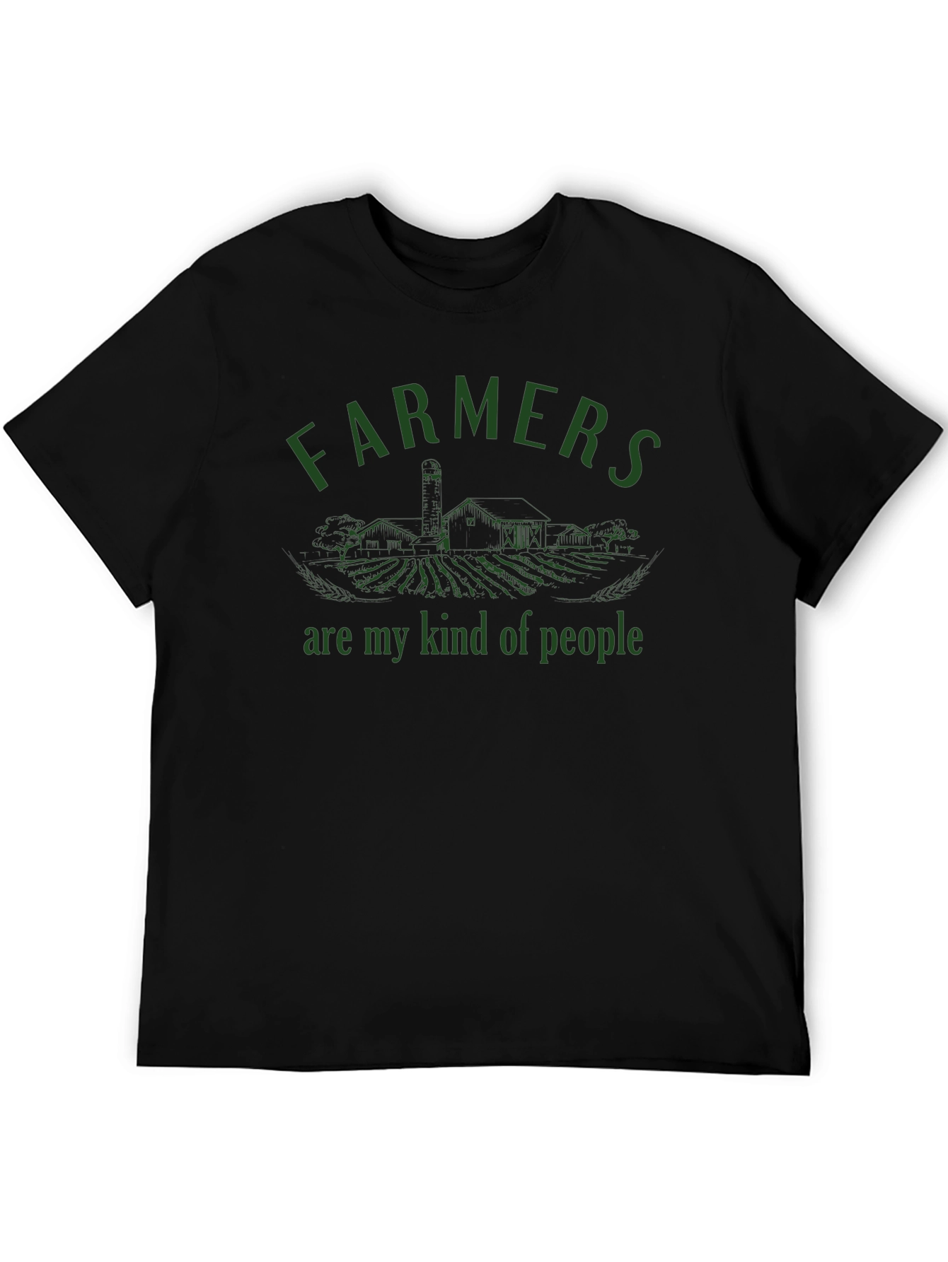 Camiseta Negra Farmers Are My Kind Of People