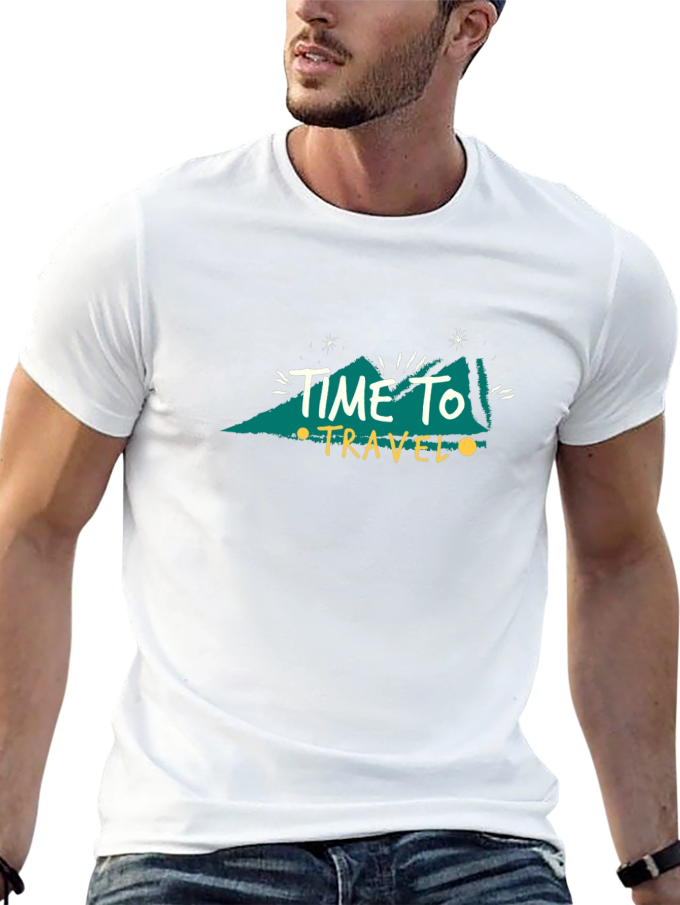 Camiseta Negra Time To Travel