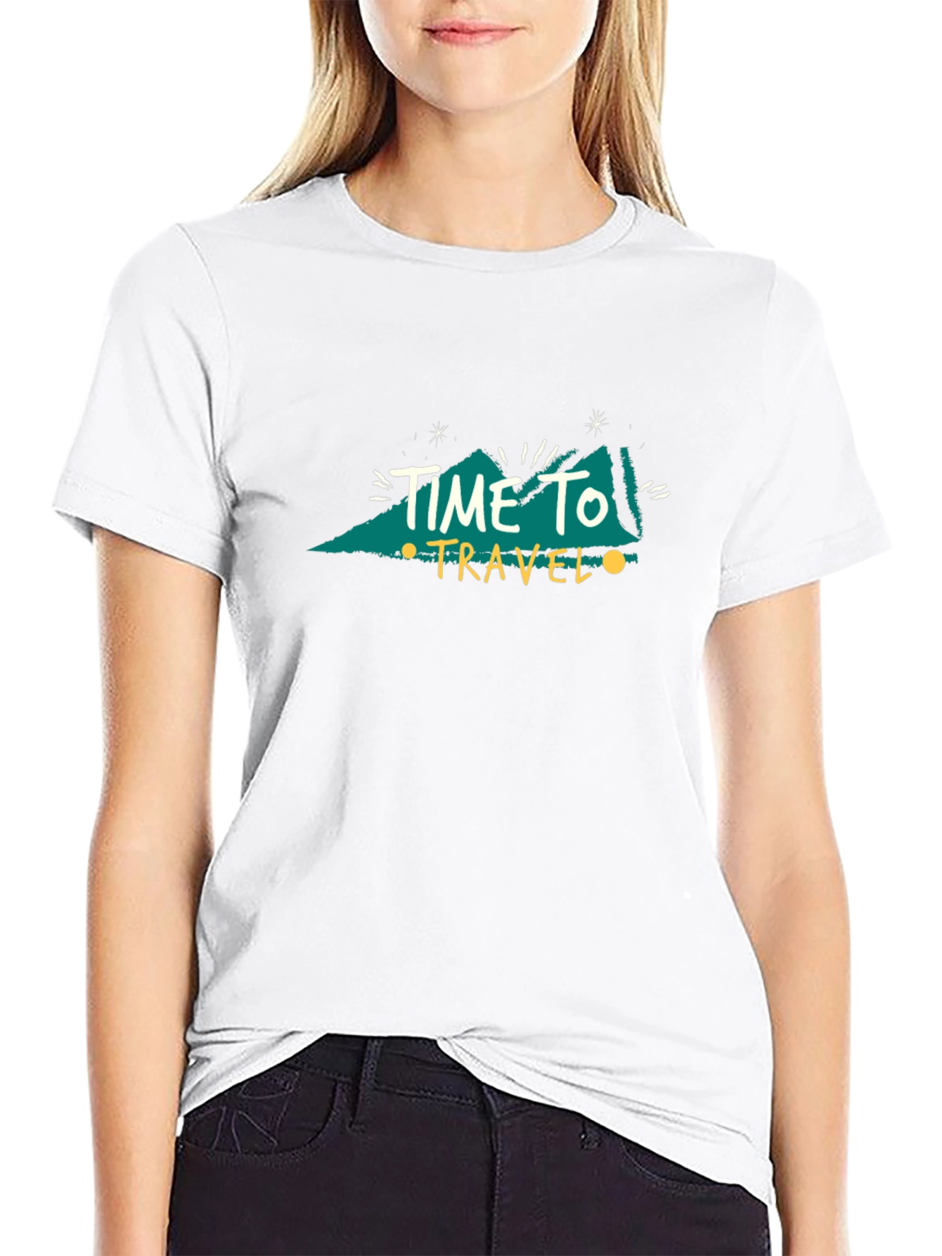 Camiseta Negra Time To Travel