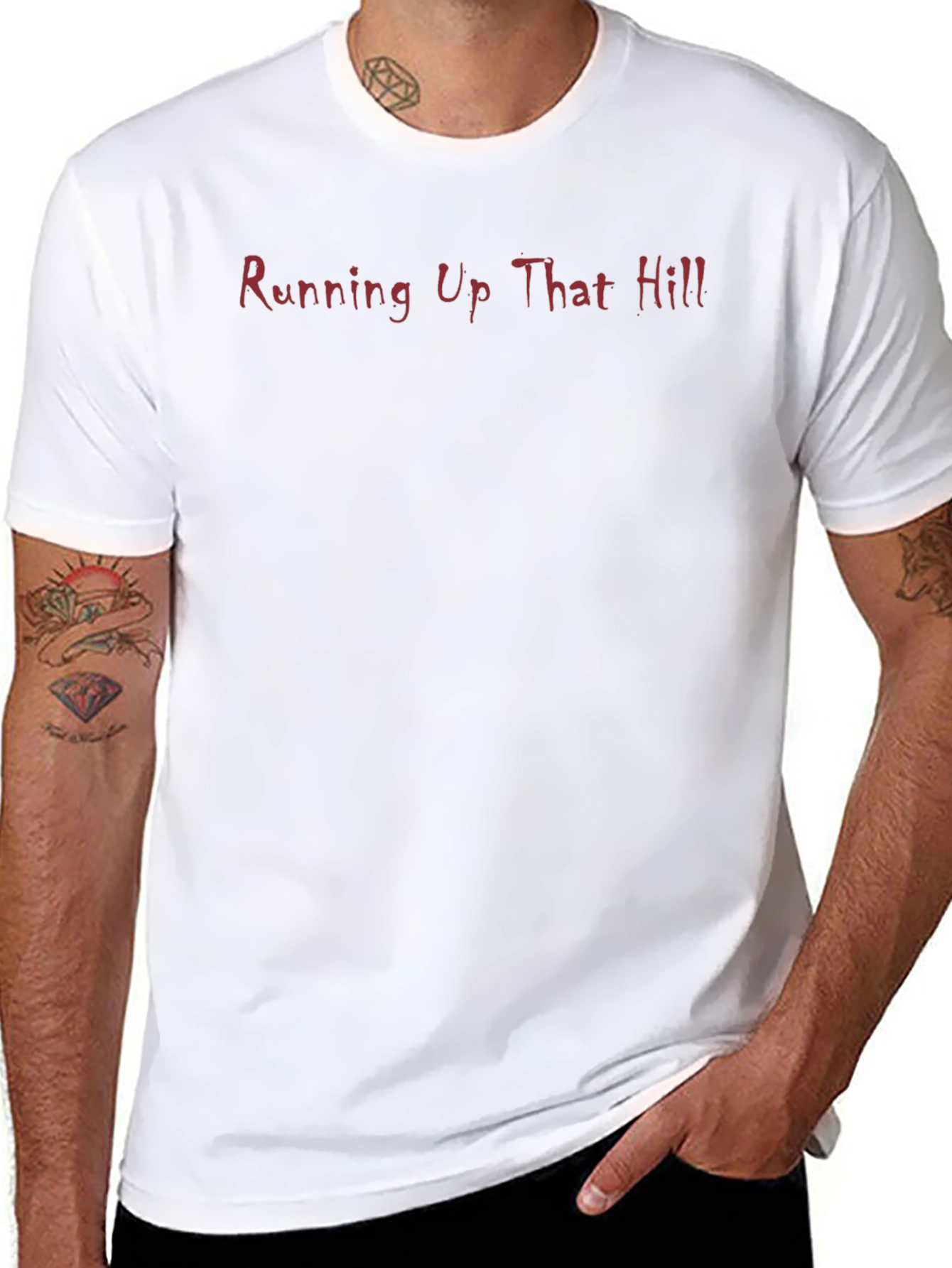 Camiseta Negra Running Up That Hill