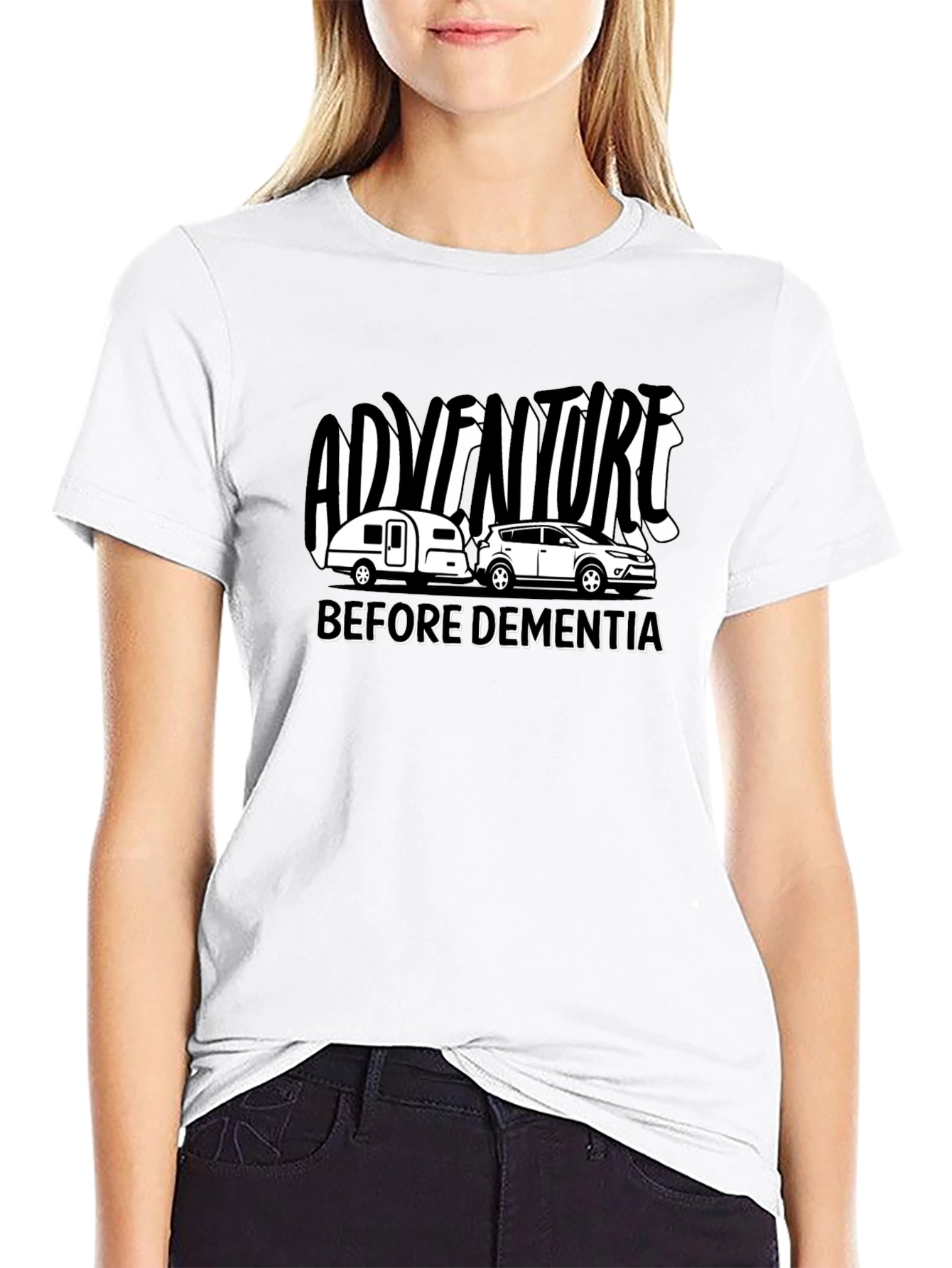 Camiseta Negra Aventura Antes de Demencia