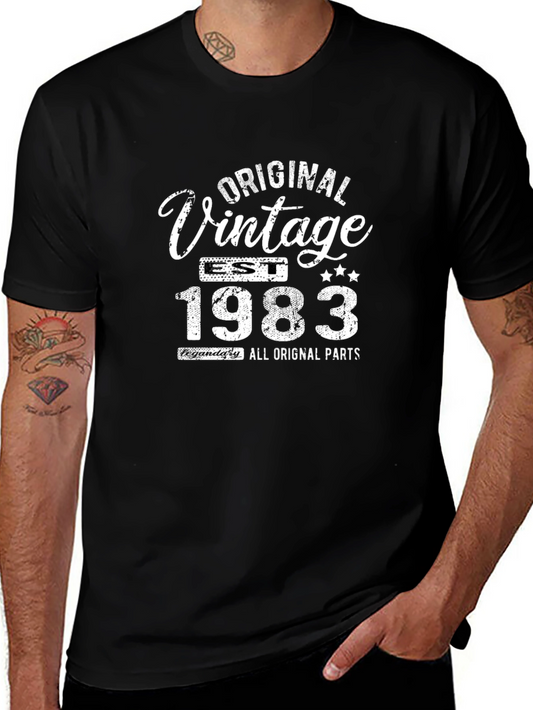 Camiseta Vintage Original 1983 - Edición Limitada