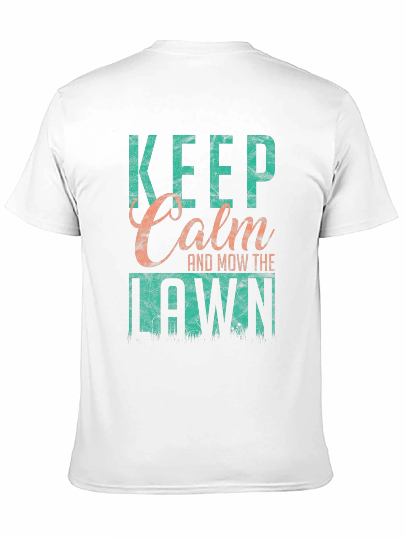 Camiseta Keep Calm and Mow the Lawn para hombre