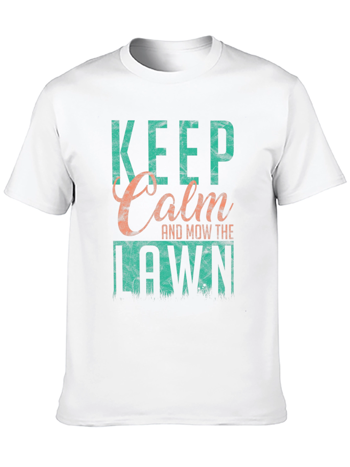Camiseta Keep Calm and Mow the Lawn para hombre