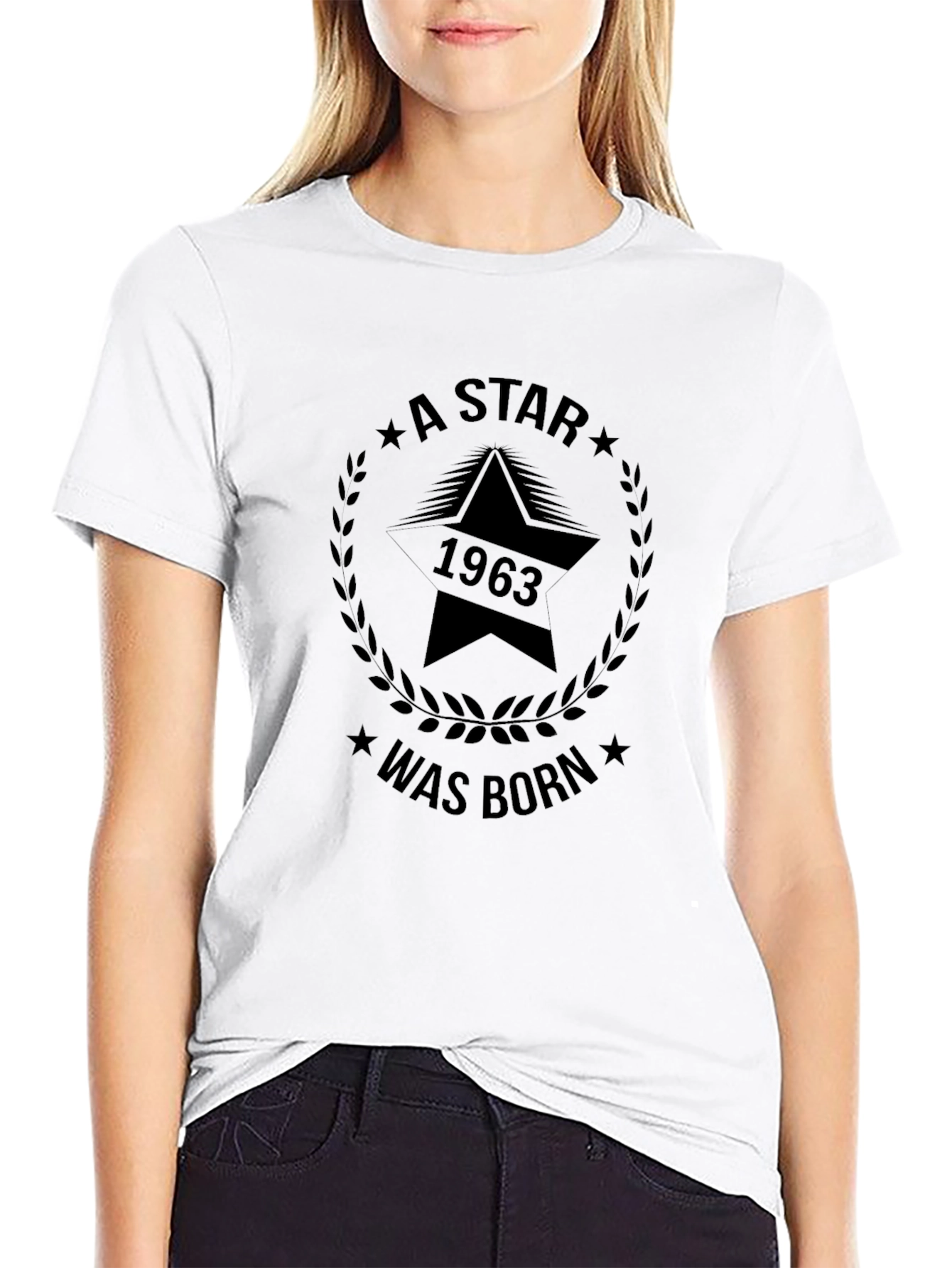 Camiseta Negra A Star Was Born 1963