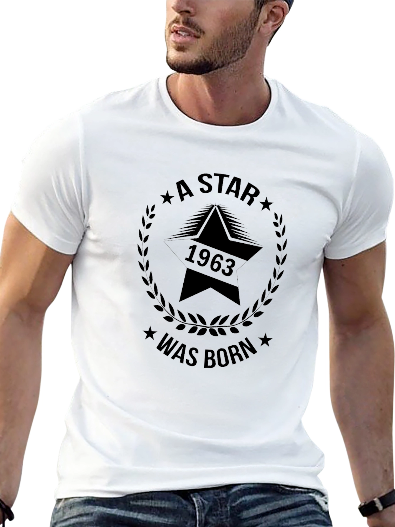 Camiseta Negra A Star Was Born 1963