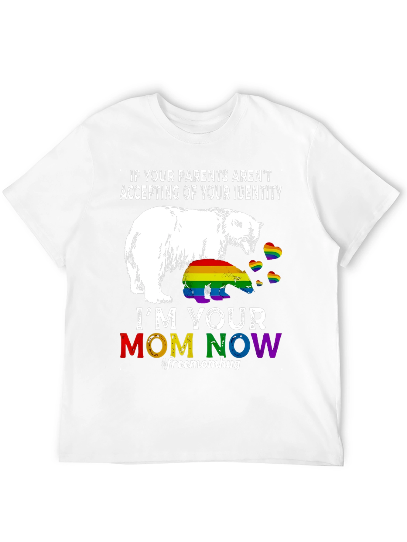 Camiseta LGBT Oso Polar - Mamá Amorosa