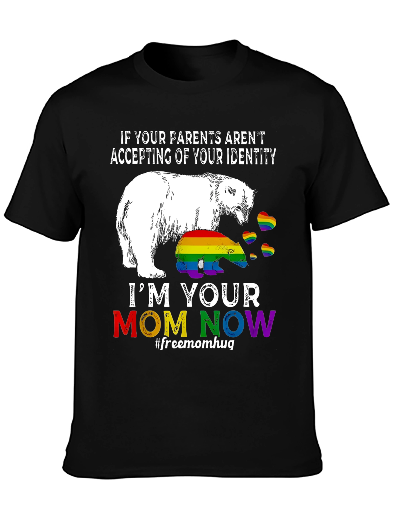Camiseta LGBT Oso Polar - Mamá Amorosa