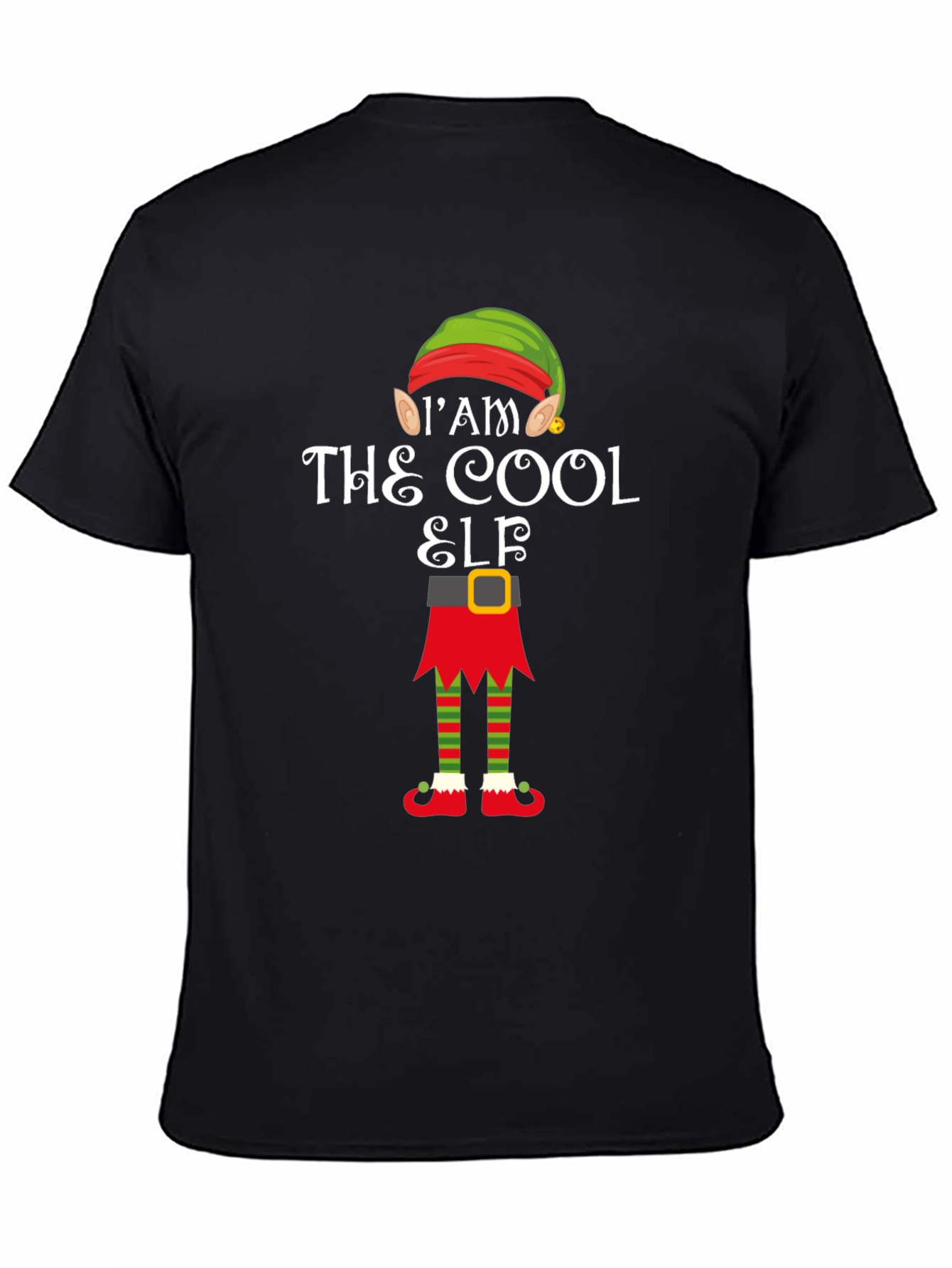 Camiseta Navideña The Cool Elf para Hombre