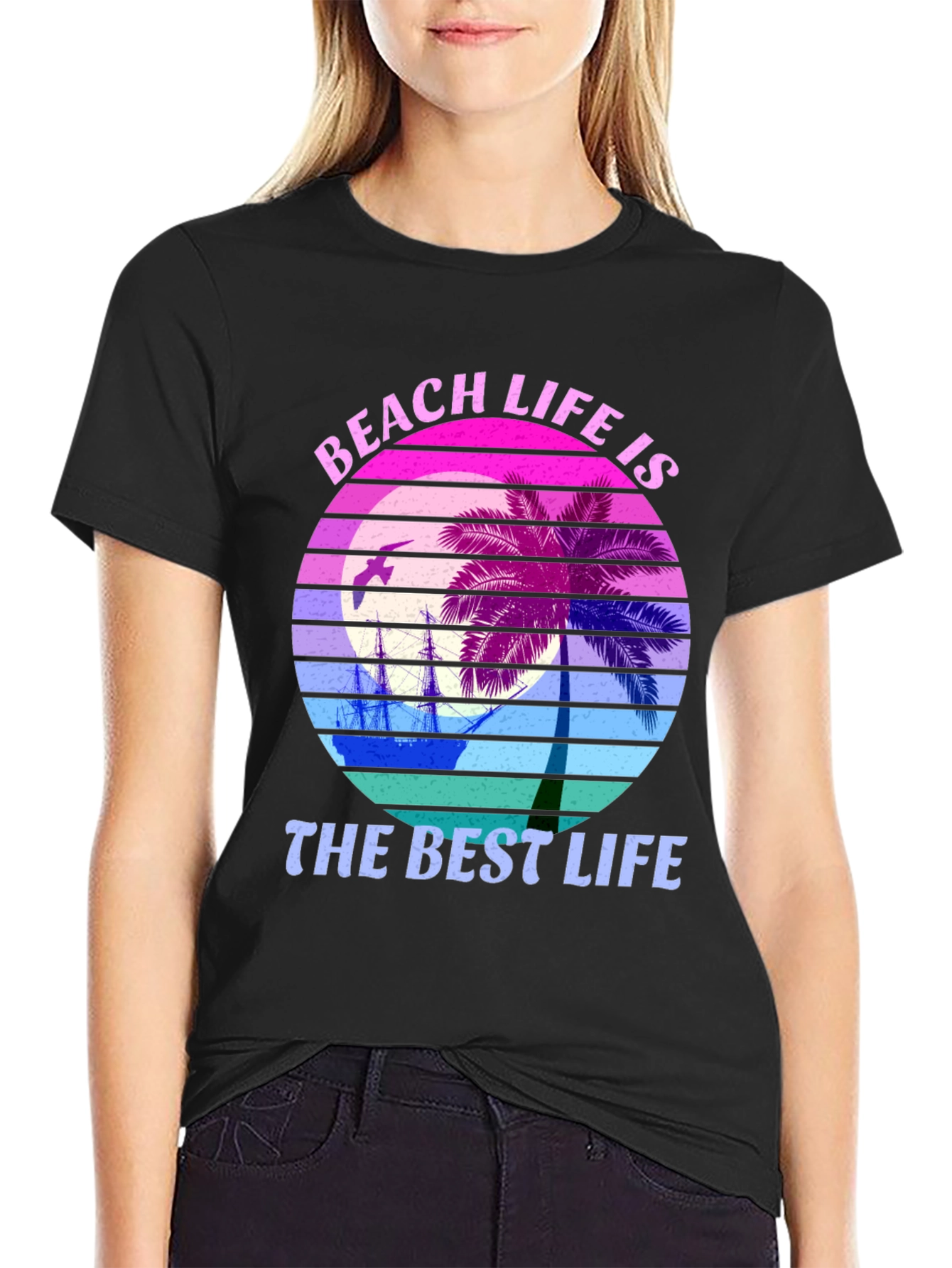Camiseta Beach Life para un Verano Inolvidable