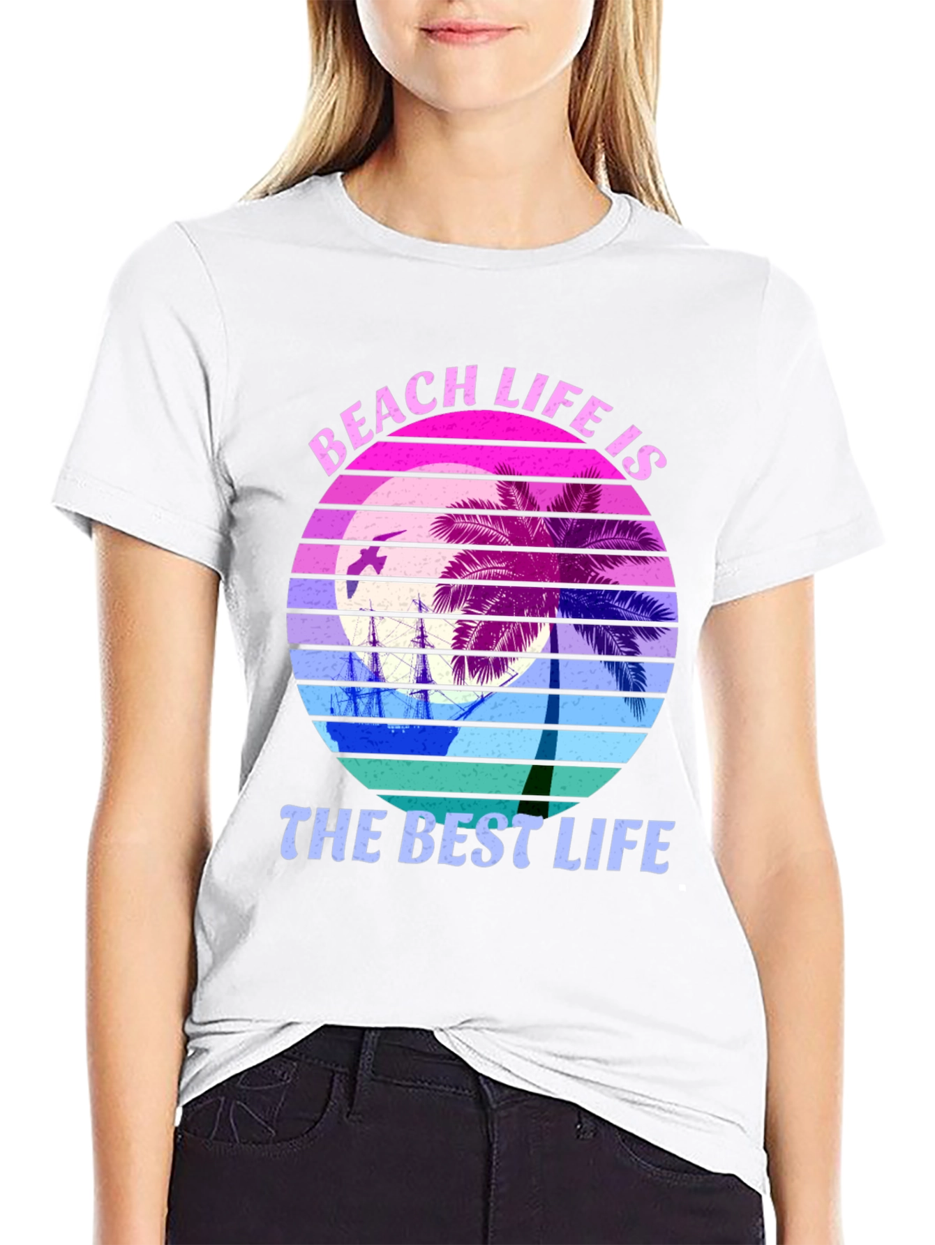 Camiseta Beach Life para un Verano Inolvidable