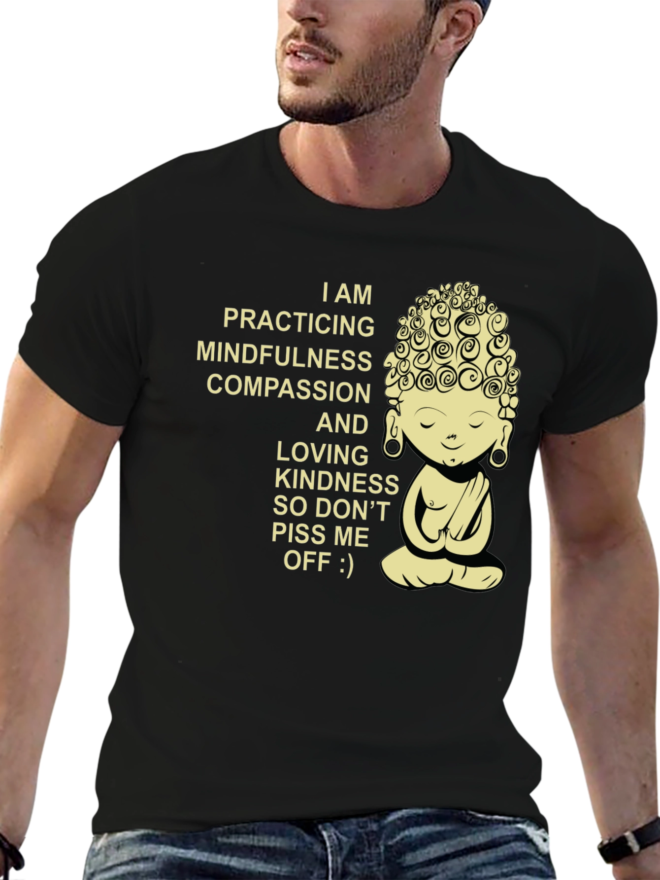 Camiseta Mindfulness Compasión - No Me Hagas Enfadadar