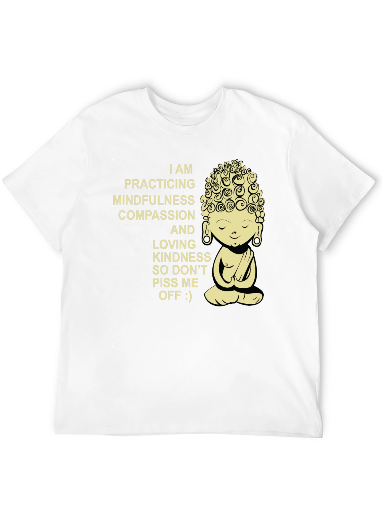 Camiseta Mindfulness Compasión - No Me Hagas Enfadadar