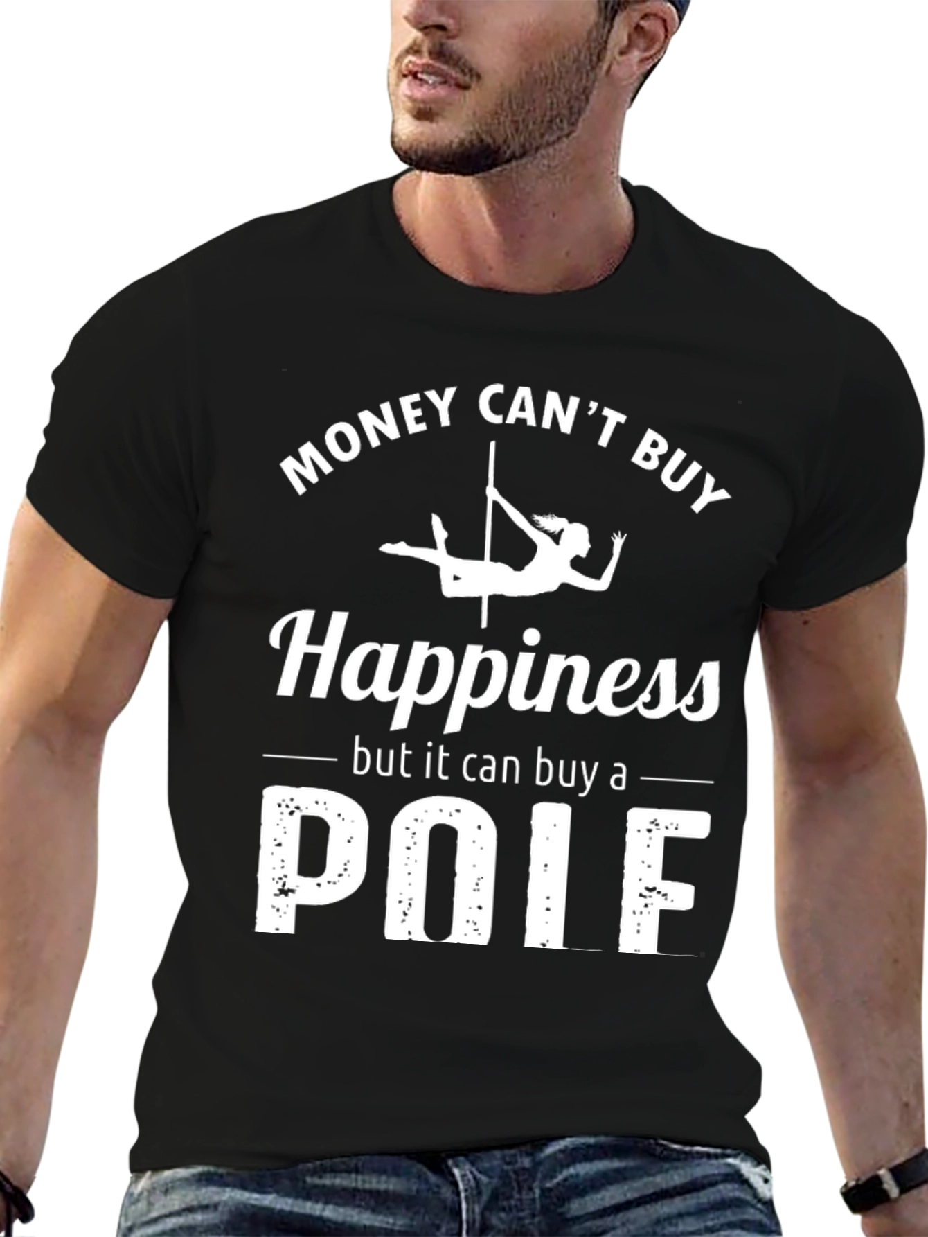 Camiseta Hombre Pole: Felicidad al Alcance