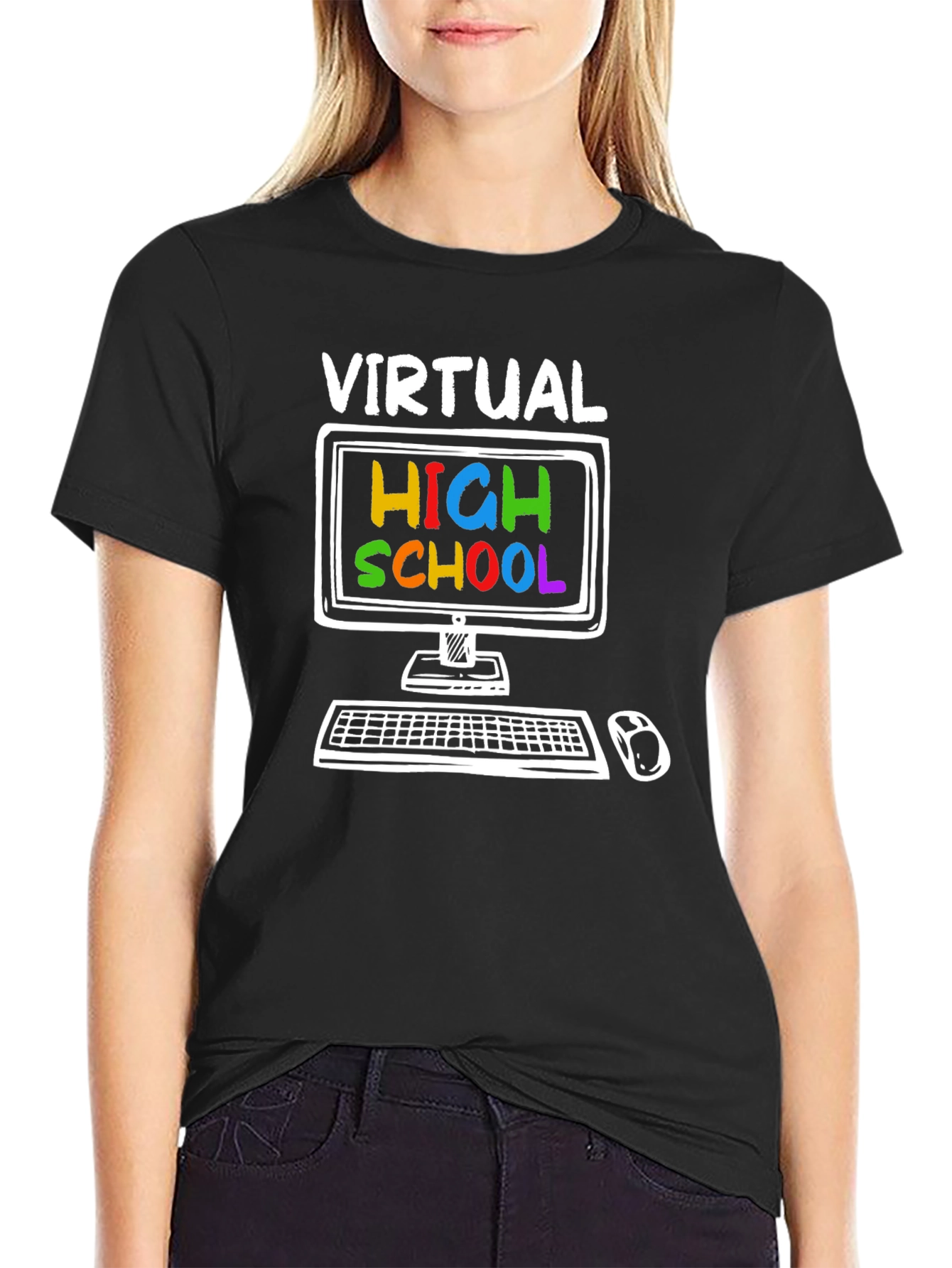 Camiseta Virtual High School para Estudiantes