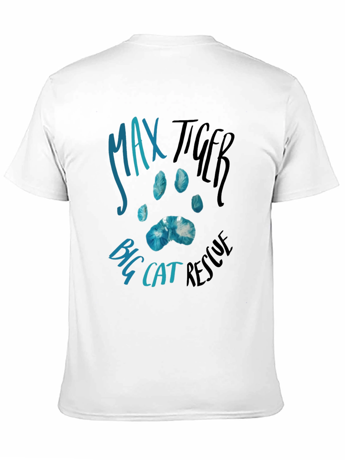 Camiseta Negra Max Tiger Big Cat Rescue
