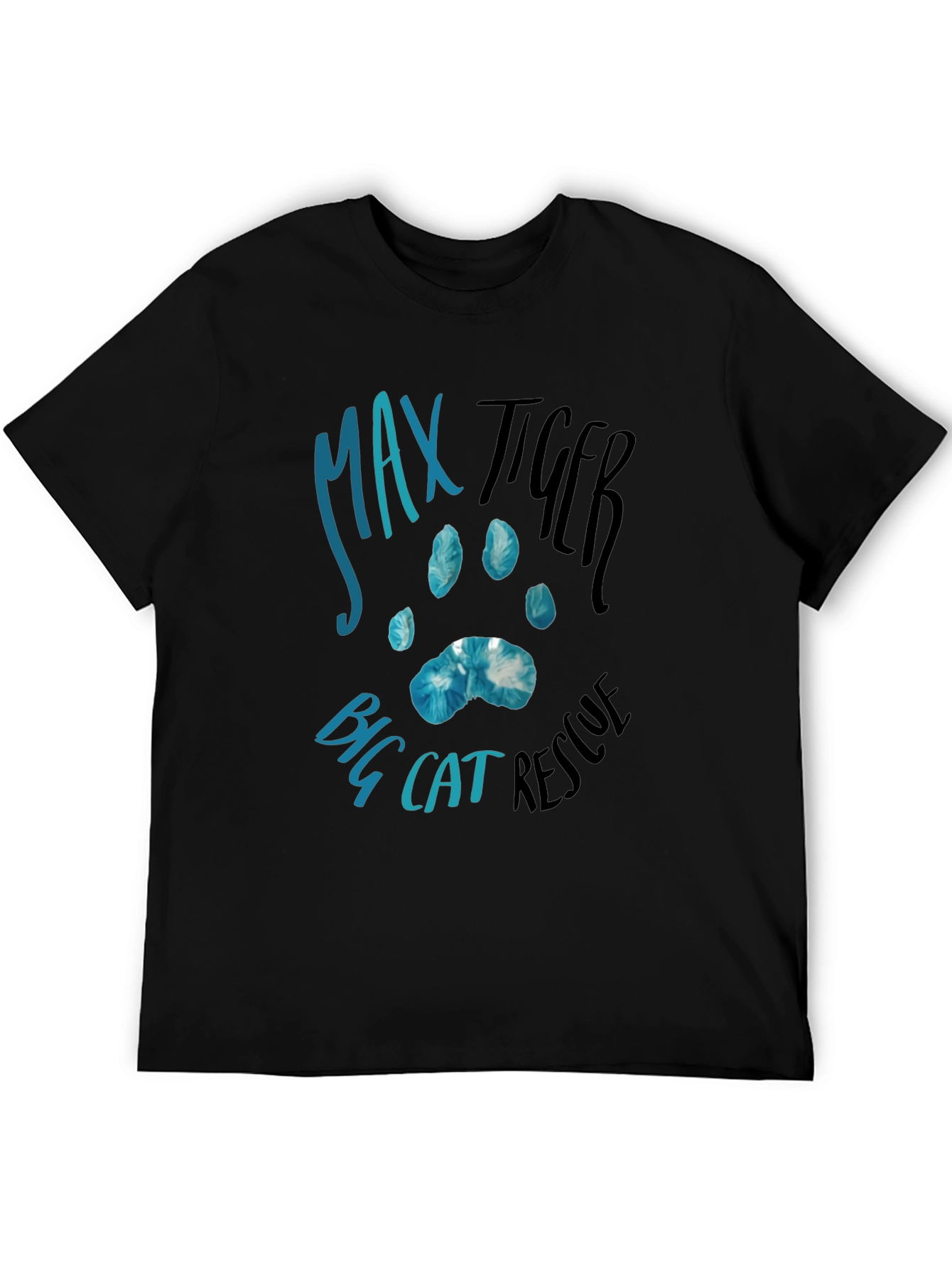 Camiseta Negra Max Tiger Big Cat Rescue