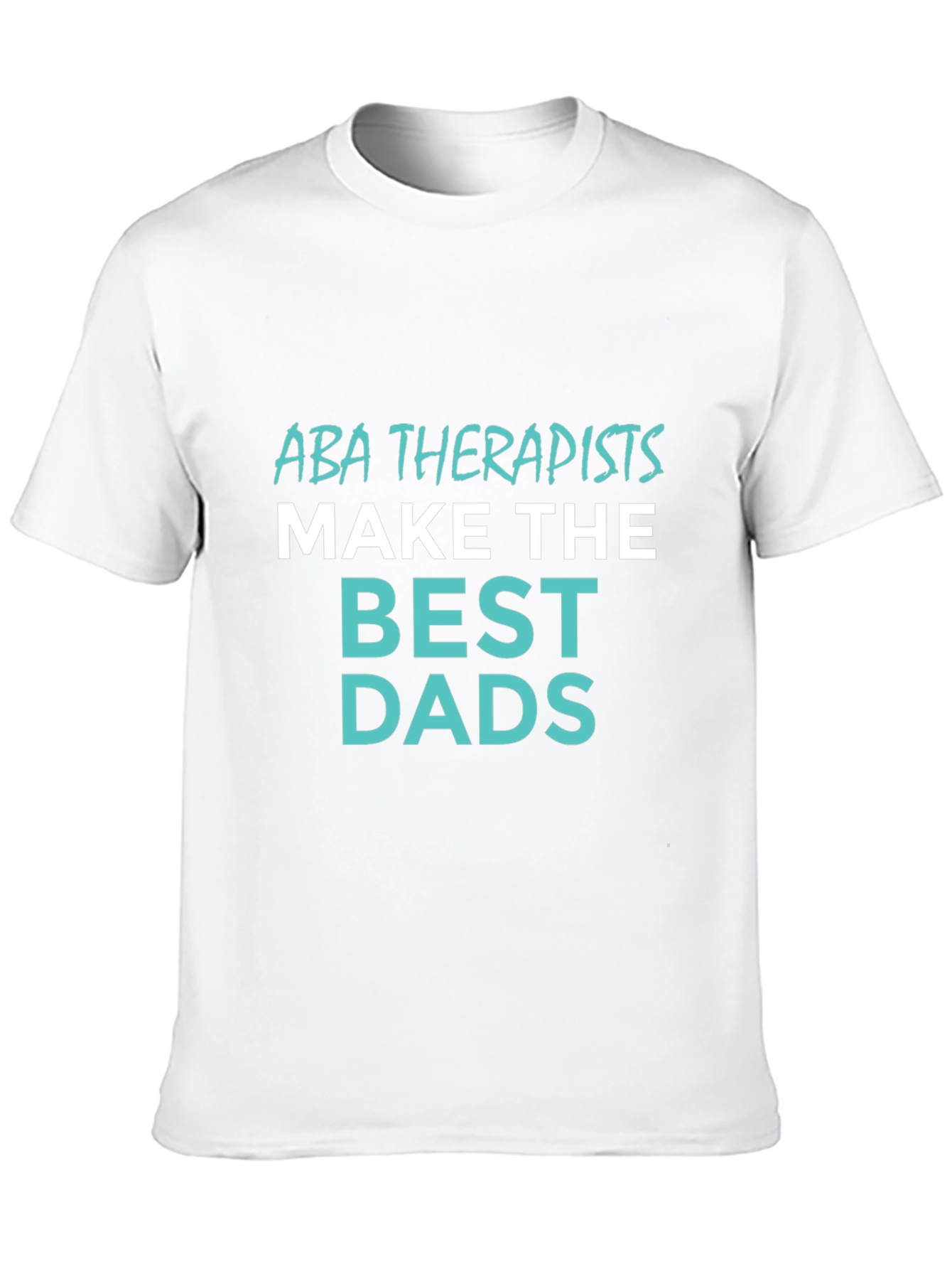Camiseta Negra ABA Therapists Best Dads