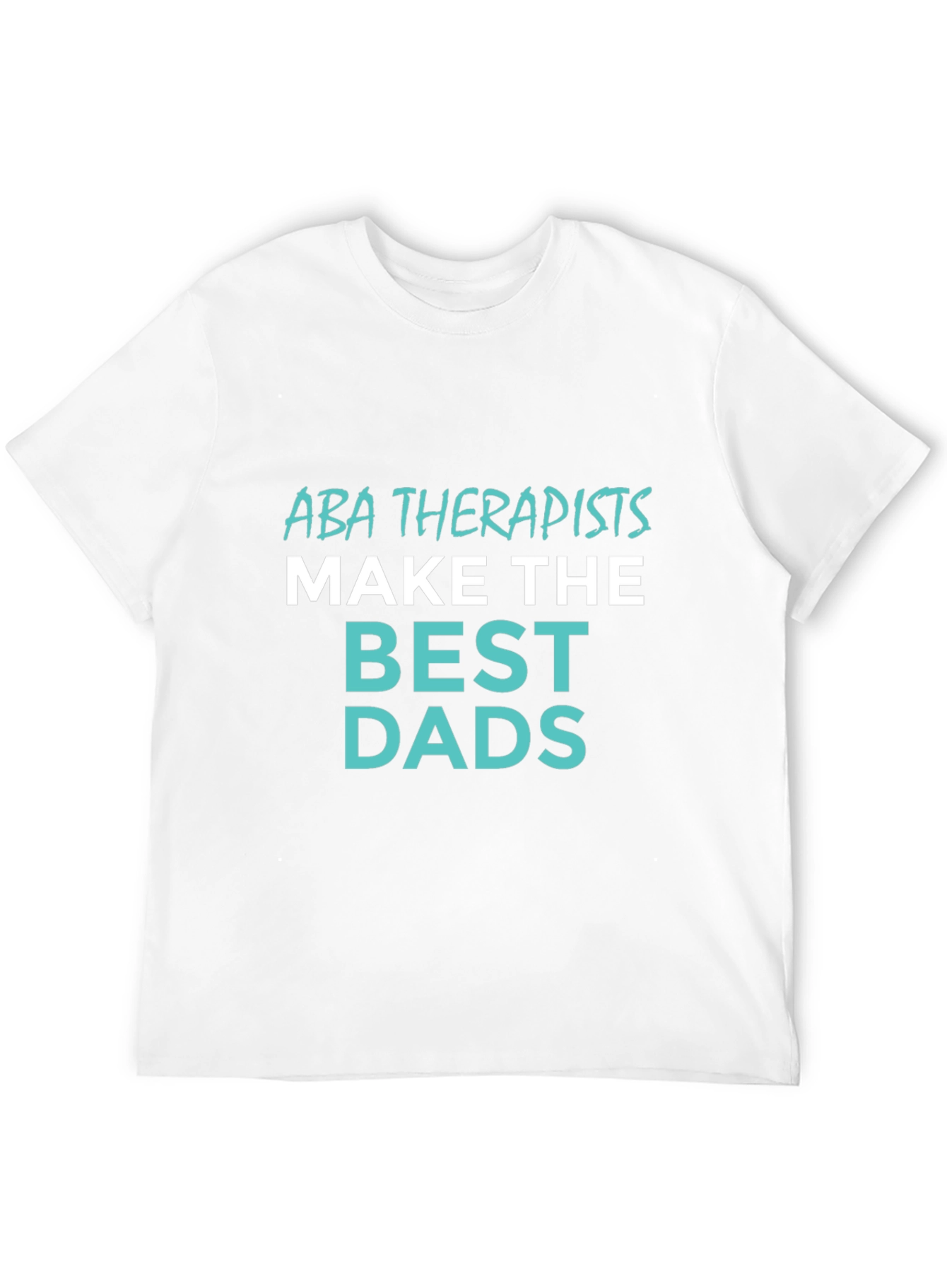 Camiseta Negra ABA Therapists Best Dads