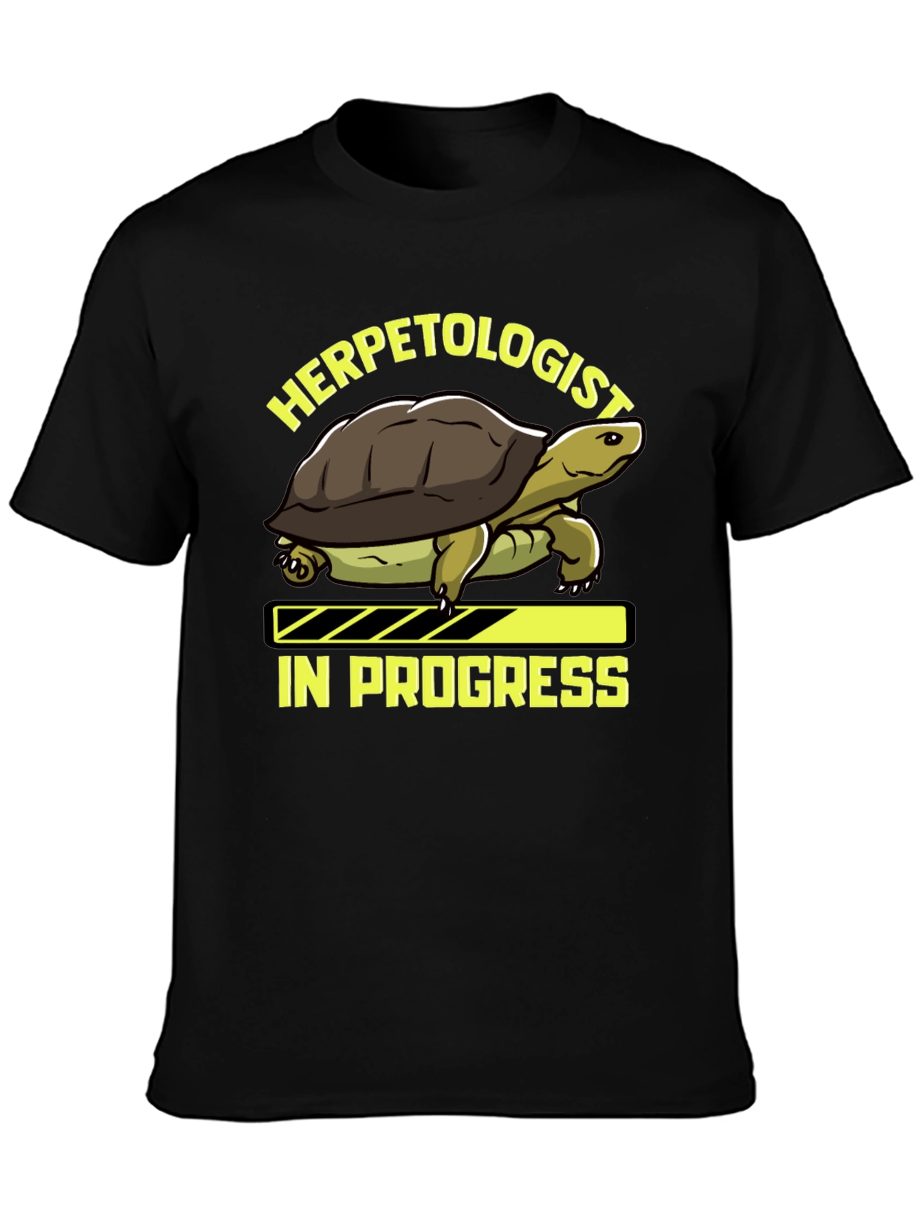Camiseta Negra Herpetólogo En Progreso