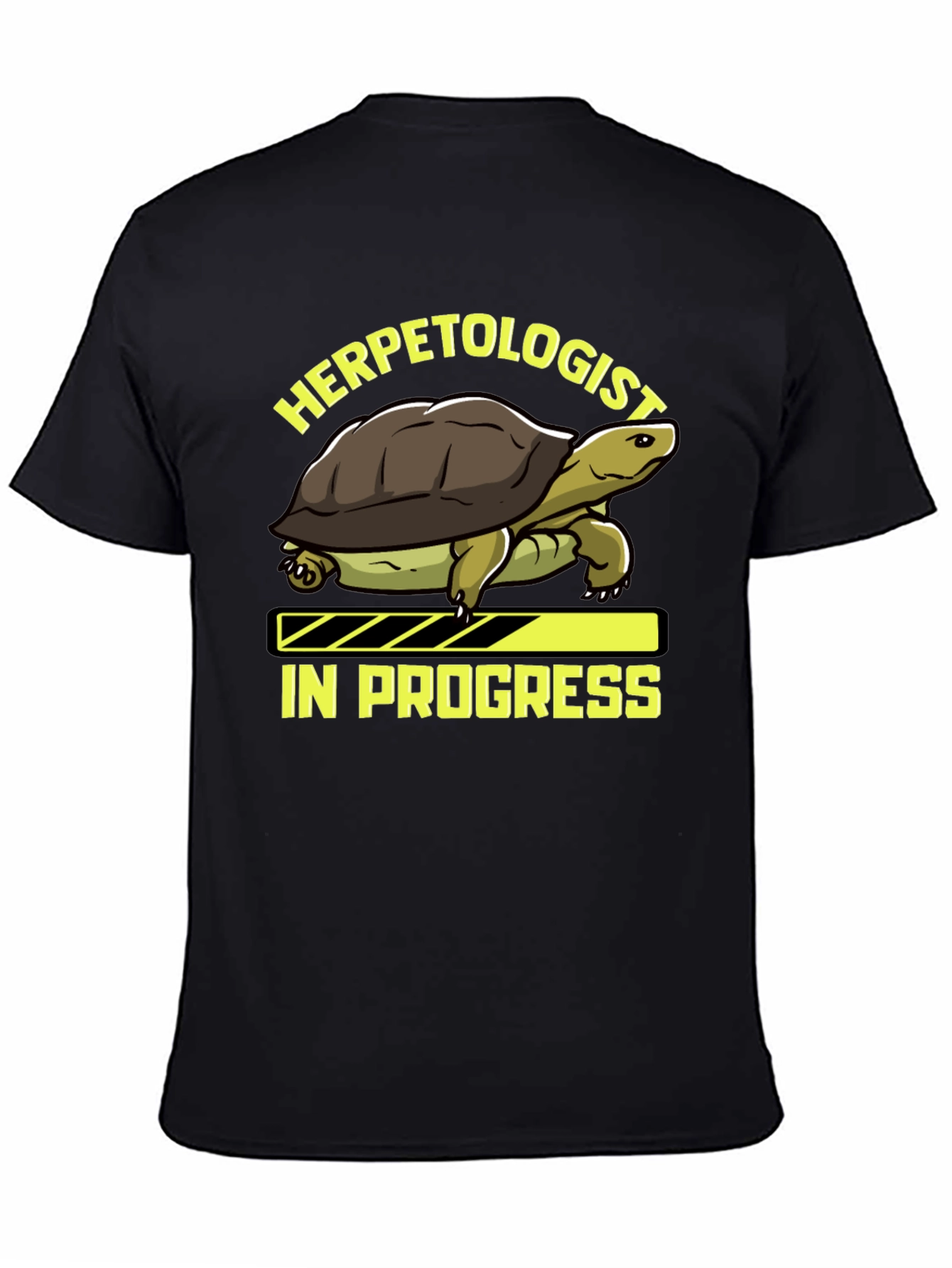 Camiseta Negra Herpetólogo En Progreso