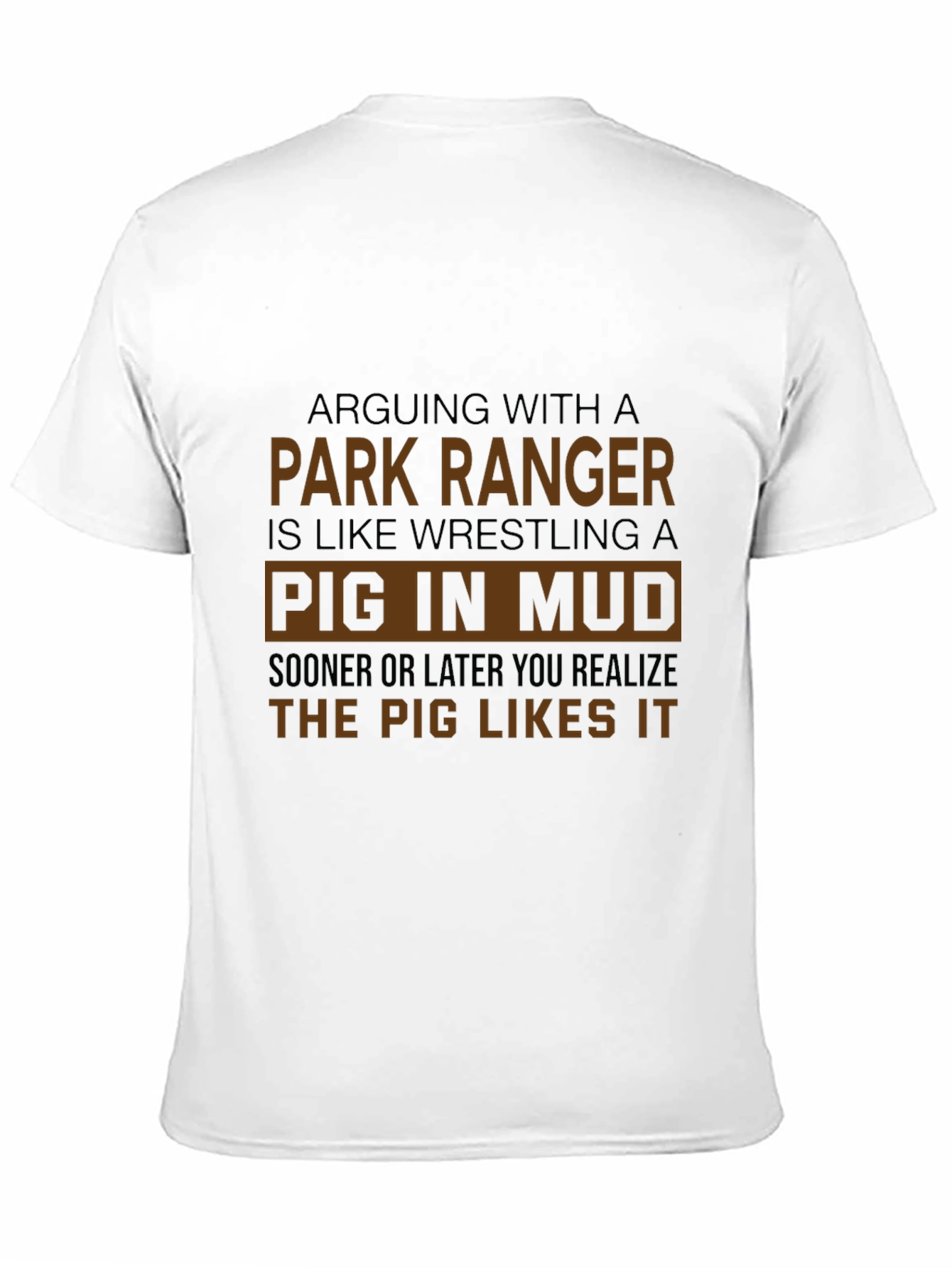 Camiseta Hombre Negra Park Ranger