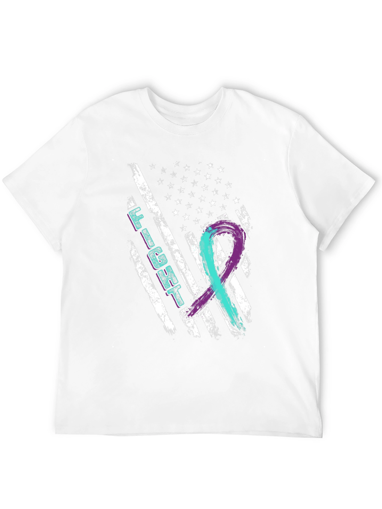 Camiseta Lucha Cinta Conciencia Salud Mental EE. UU.