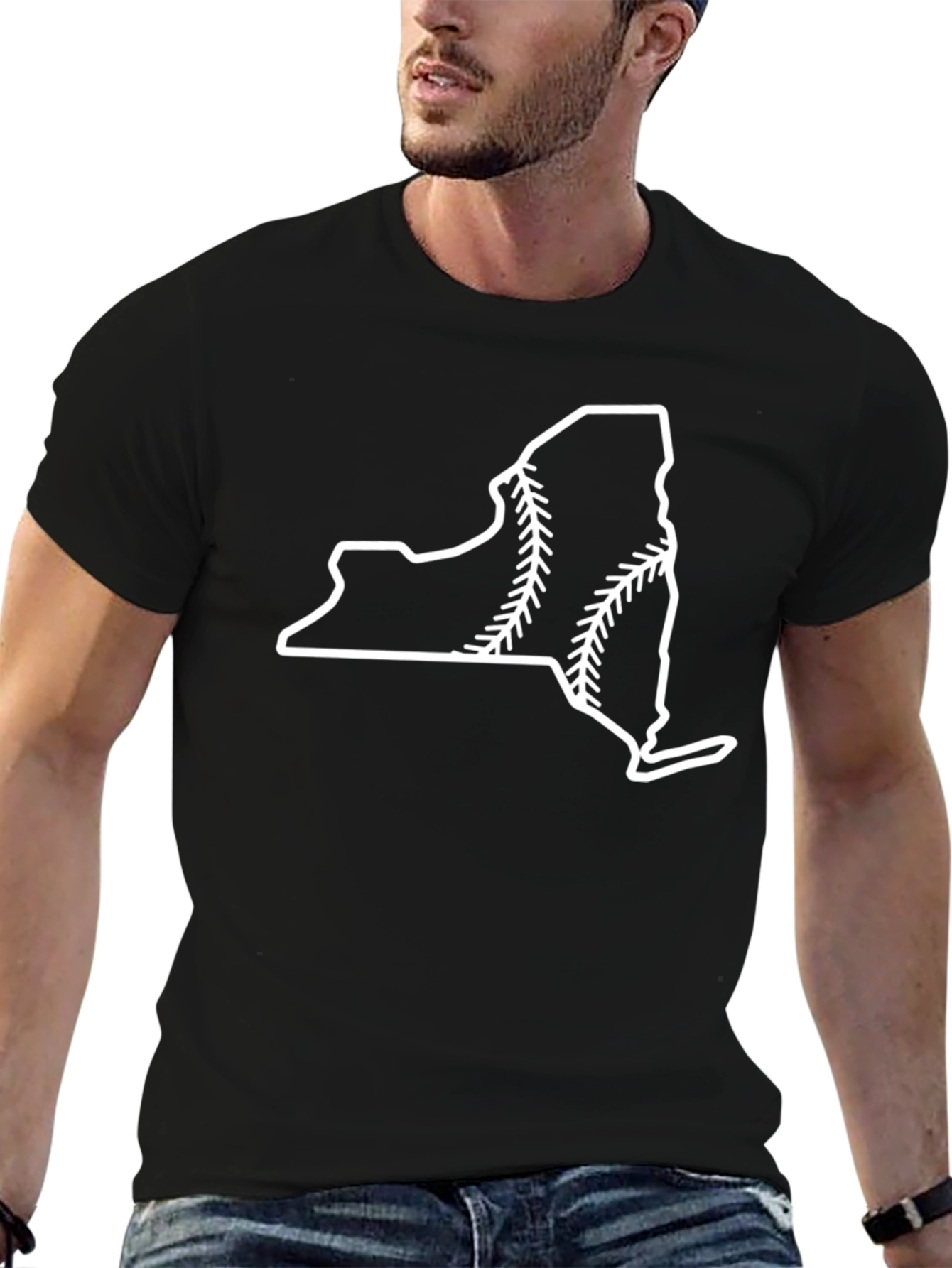 Camiseta Hombre Nueva York Béisbol