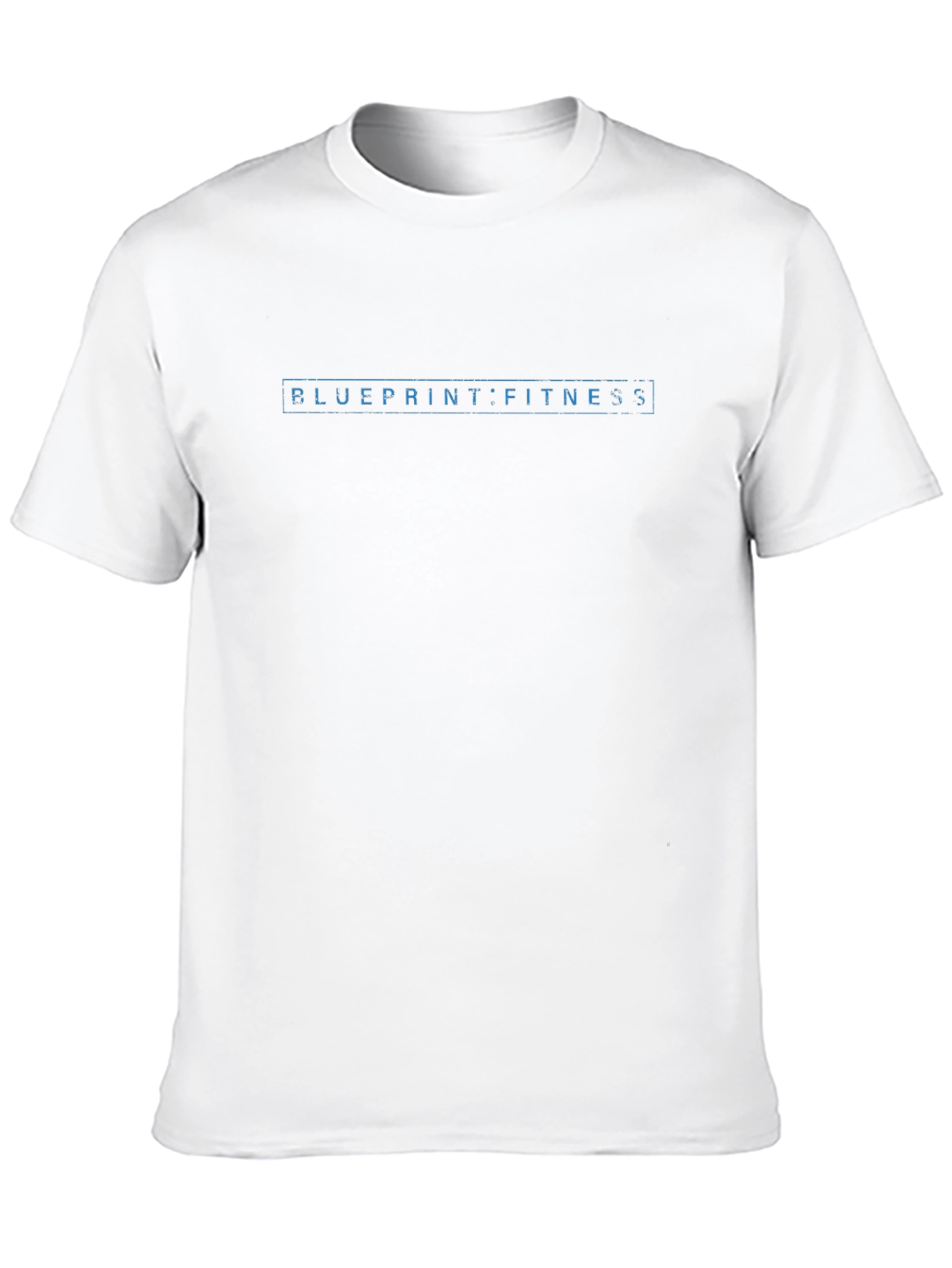 Camiseta Negra Blueprint Fitness para Hombre