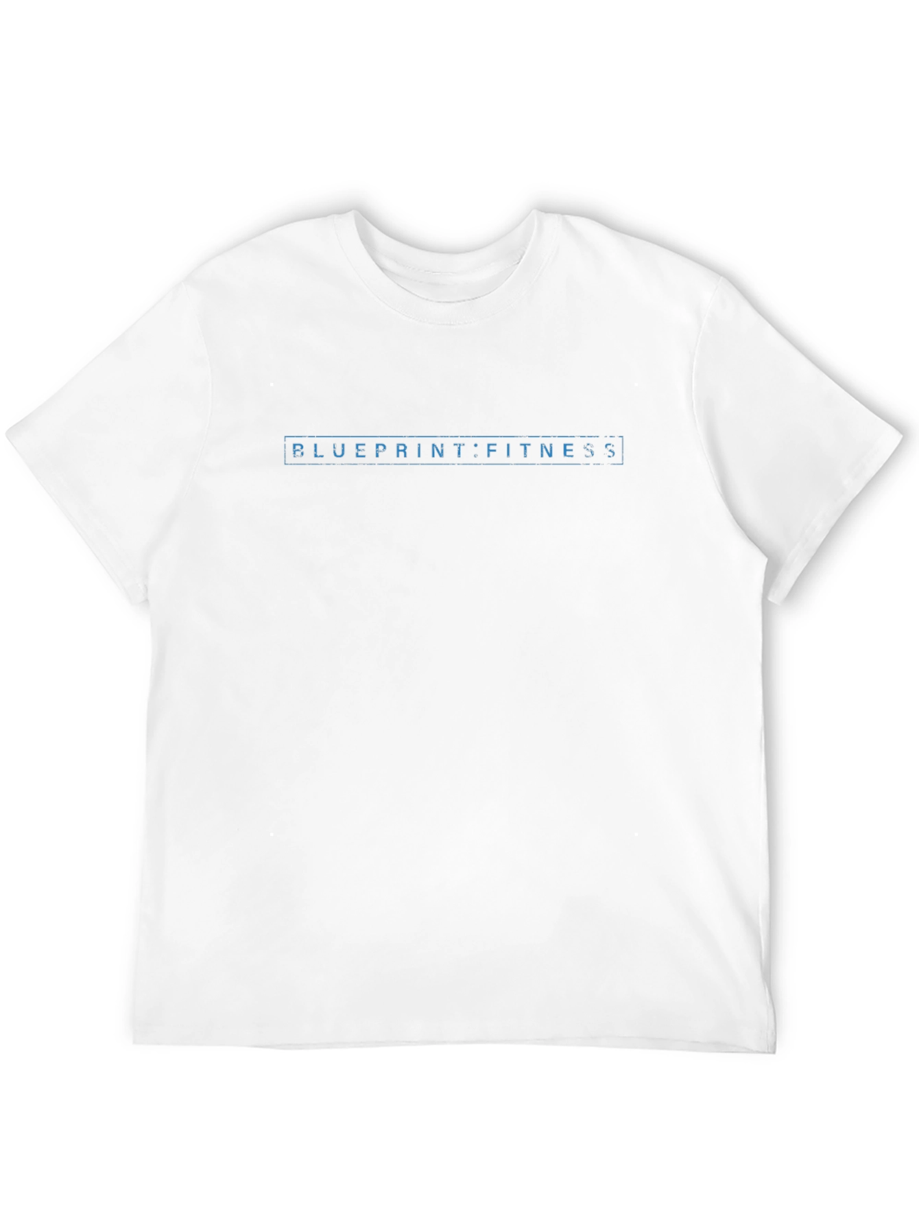 Camiseta Negra Blueprint Fitness para Hombre