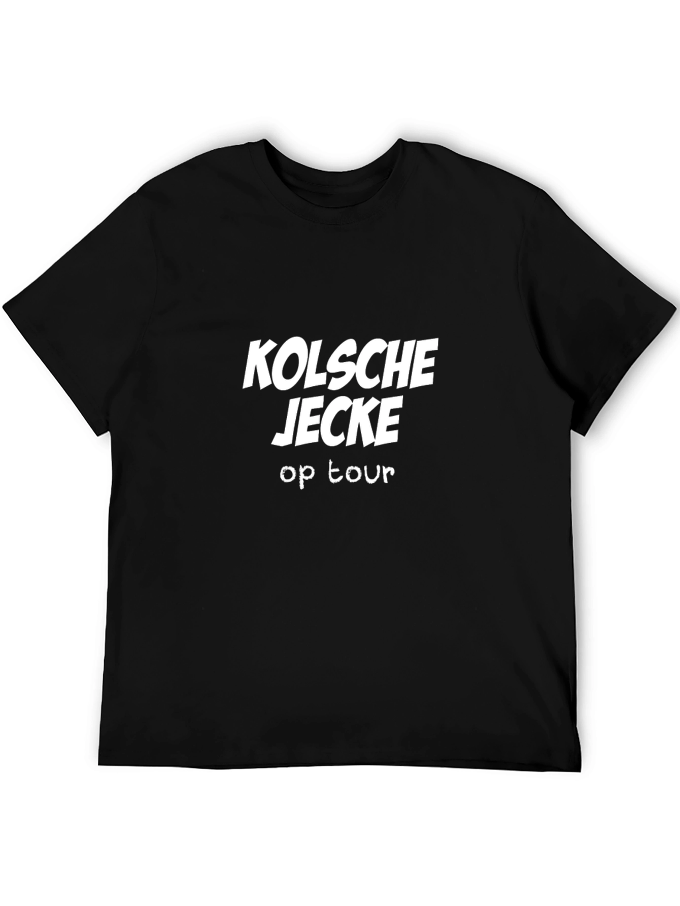 Camiseta Negra Kölsche Jecke op Tour