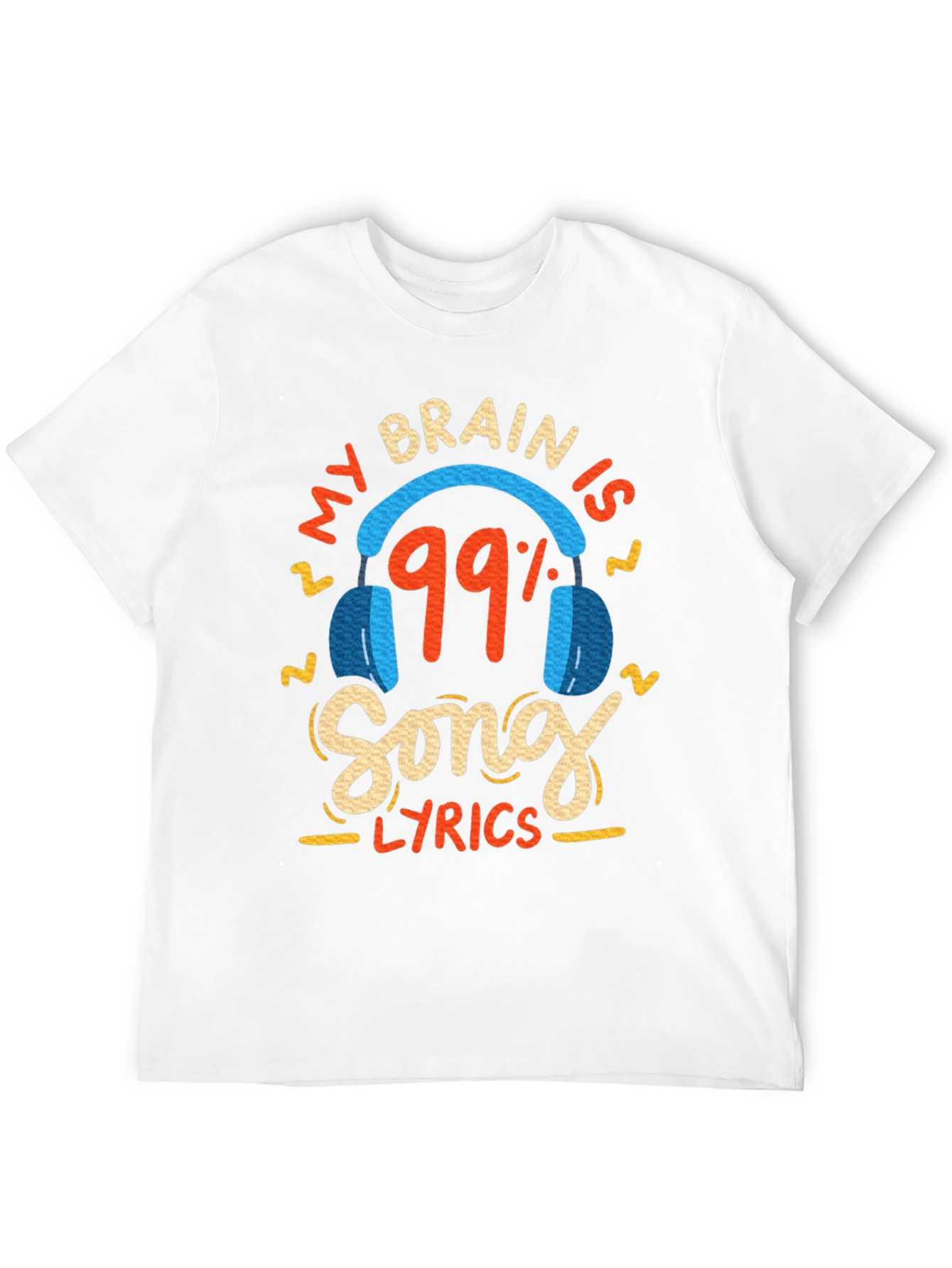 Camiseta Negra 99% Letras de Canciones