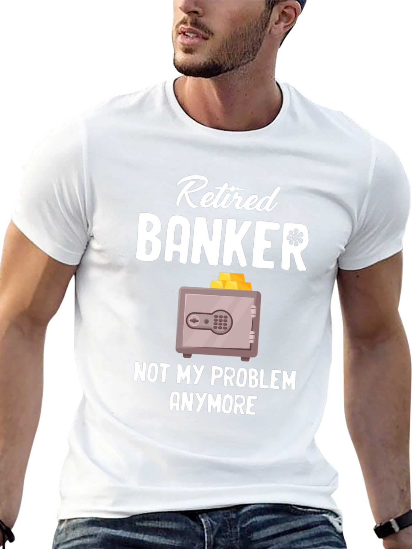 Camiseta Banquero Jubilado Ya No Es Mi Problema