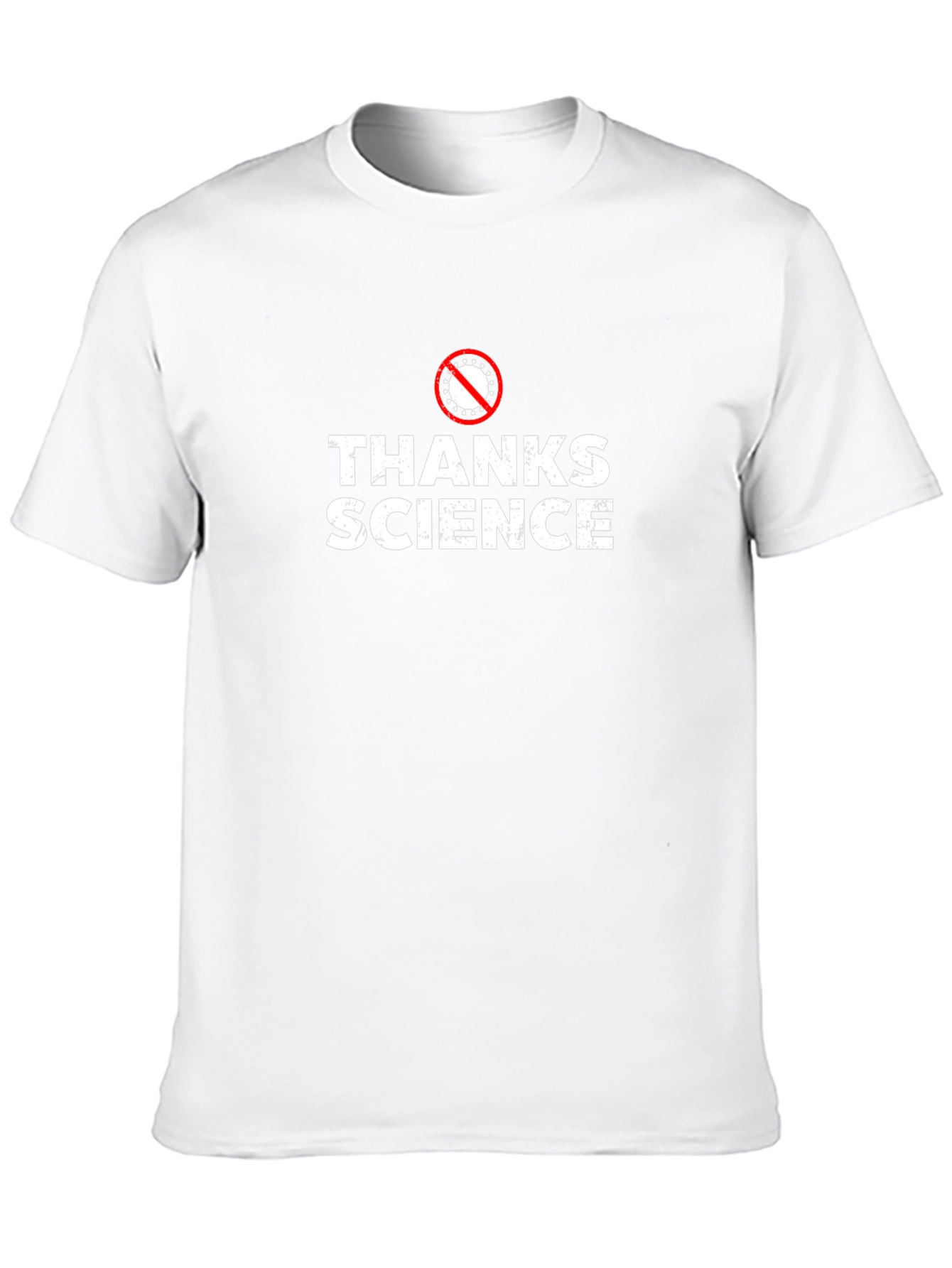 Camiseta Negra Gracias Ciencia - Estilo Casual