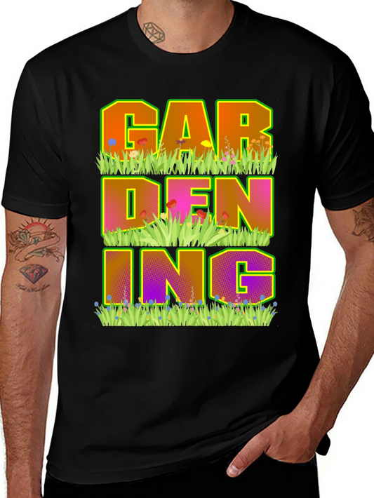 Camiseta Negra de Jardinería
