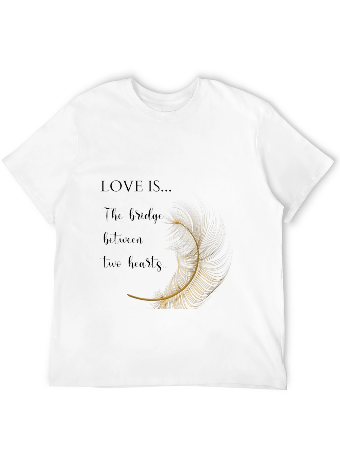 Camiseta Negra: El Amor es el Puente