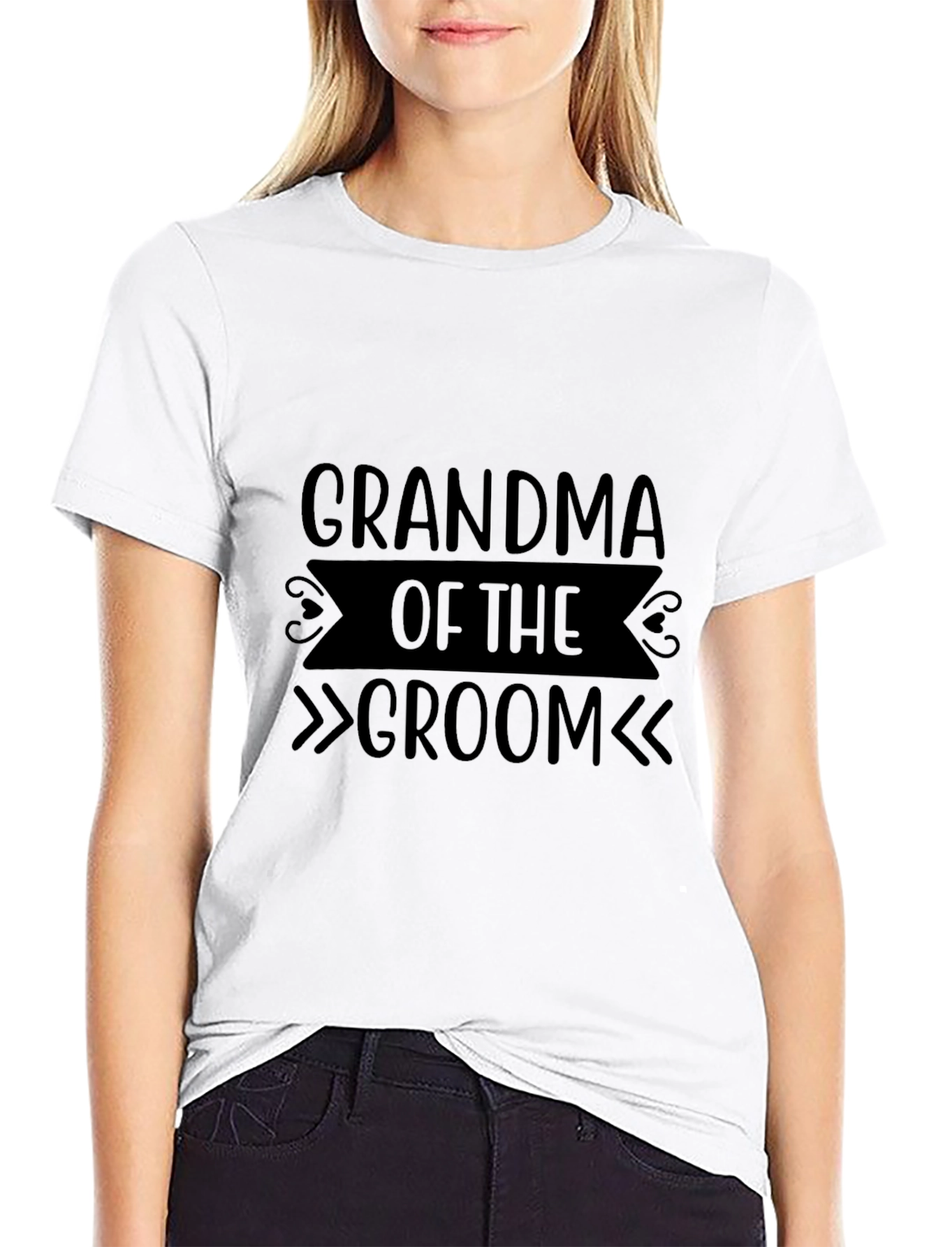 Camiseta Negra Abuela del Novio