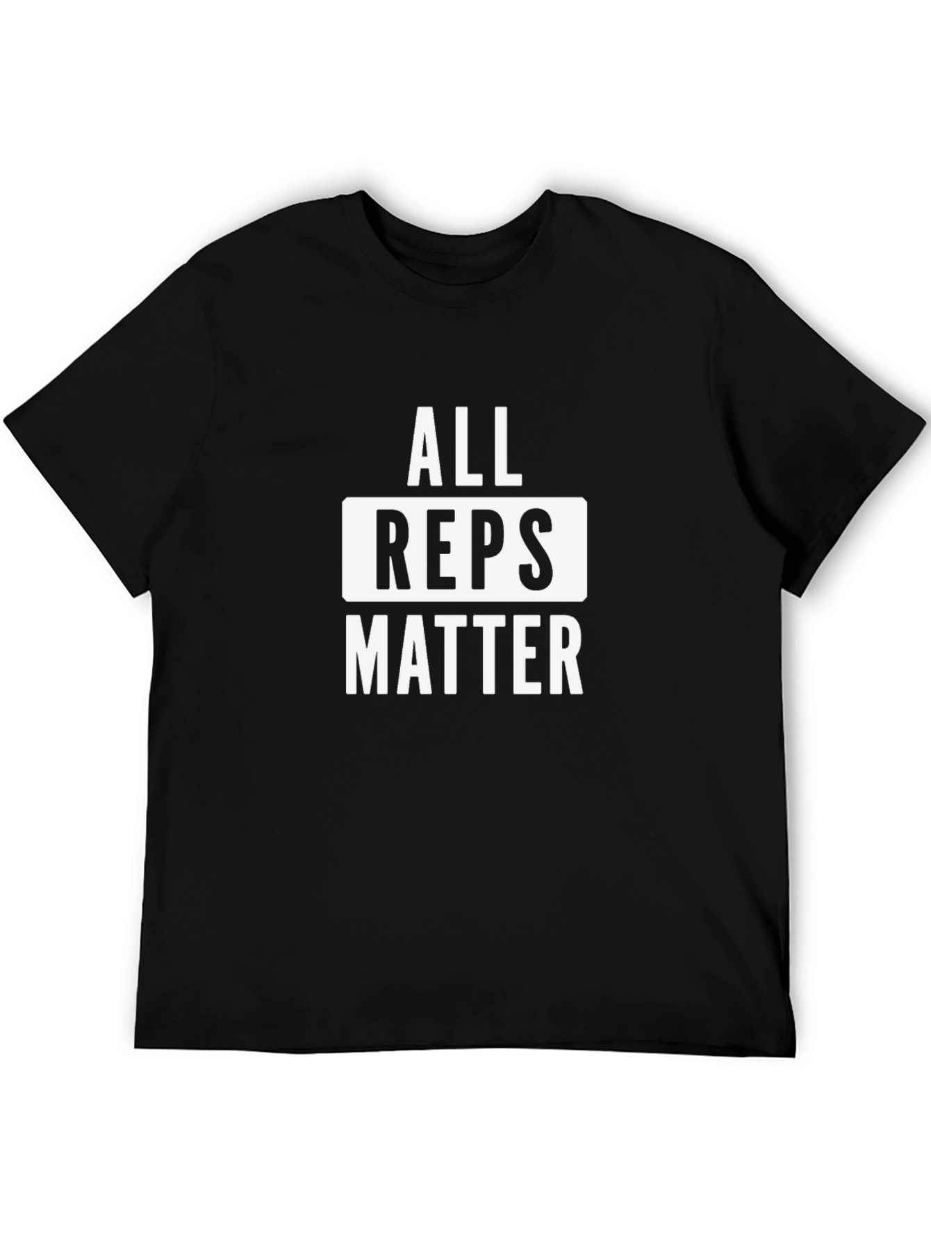 Camiseta All Reps Matter - Fitness y Motivación